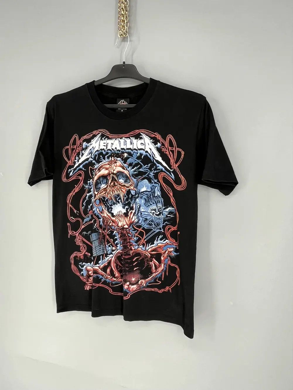 Band Tees Vintage 90s Metallica Birmingham England Concert TShirt Size US M / EU 48-50 / 2 - 3 Thumbnail