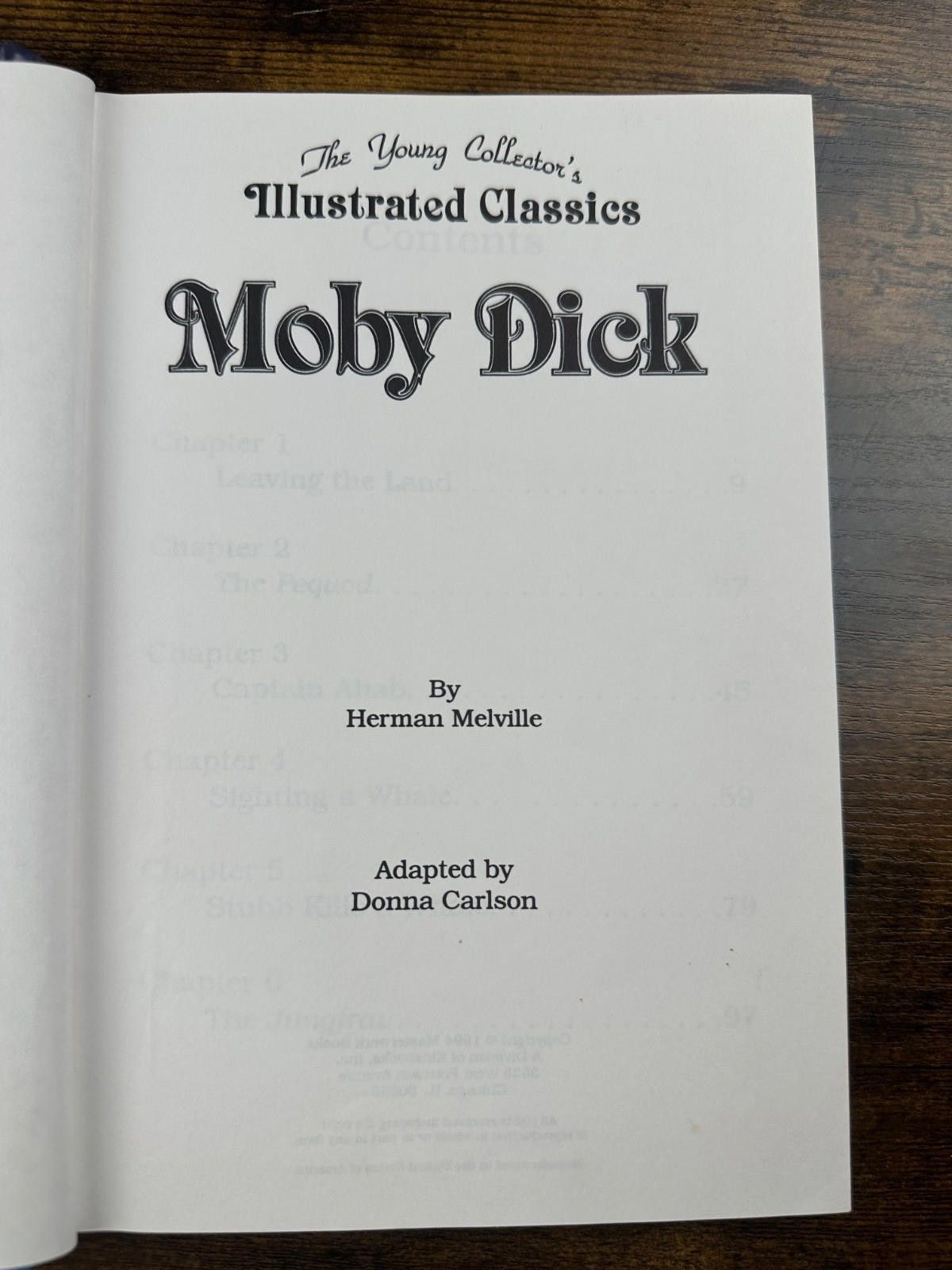 Other The Young Collector's Illustrated Classics: Moby Dick by H. Size ONE SIZE - 6 Thumbnail