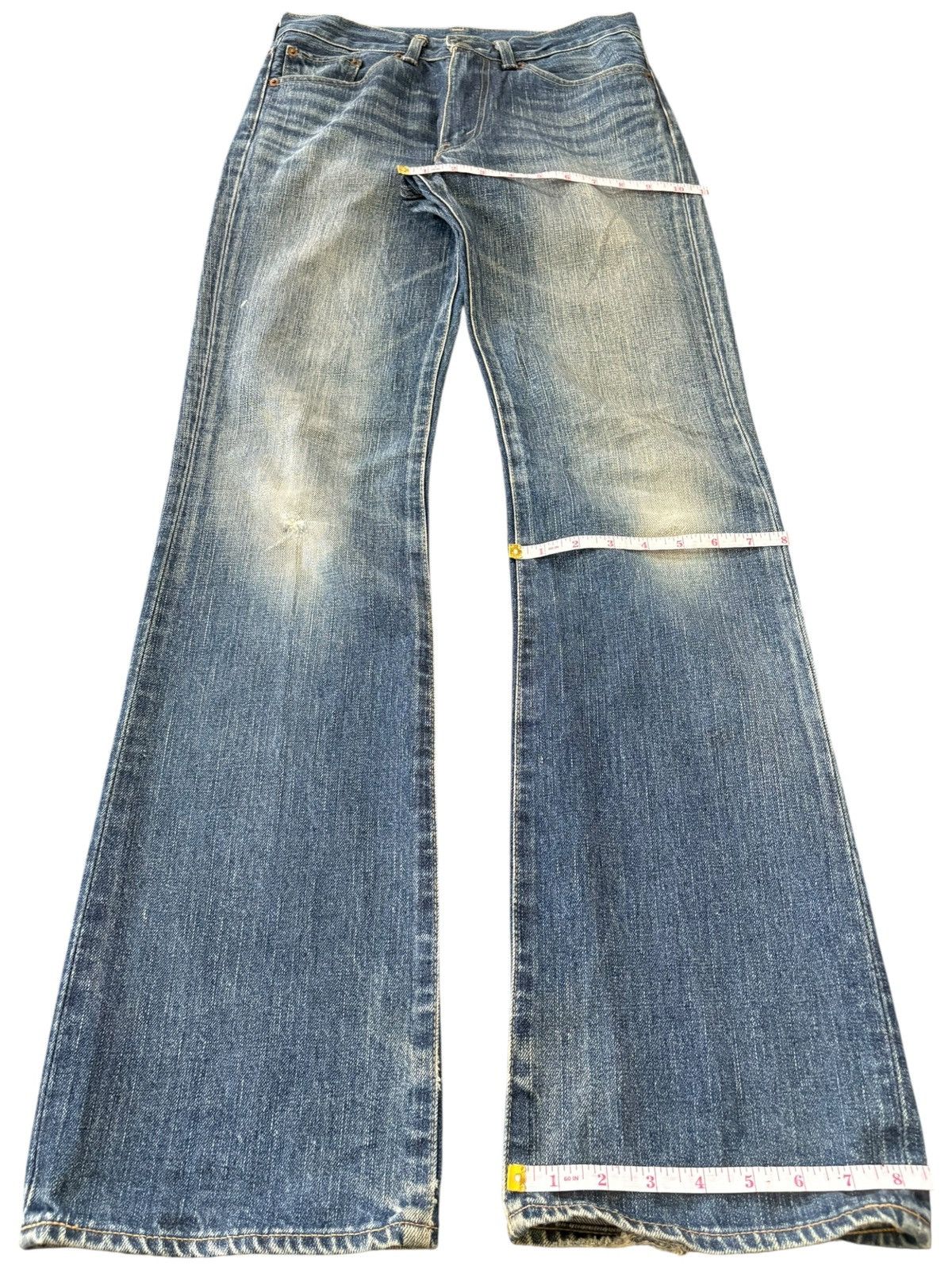 Levi's Vintage 90s Levis 517 Distressed Flare Jeans Size US 29 - 12 Thumbnail