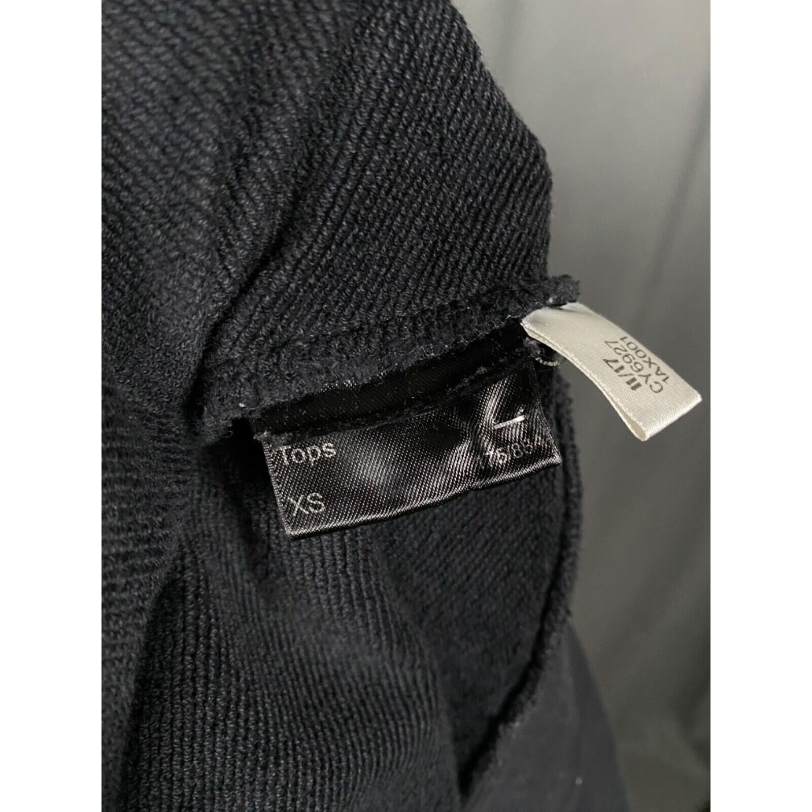 Y-3 Y-3 x Adidas Small Logo Men's Black Crewneck Sweatshirt Swea Size US XS / EU 42 / 0 - 10 Thumbnail