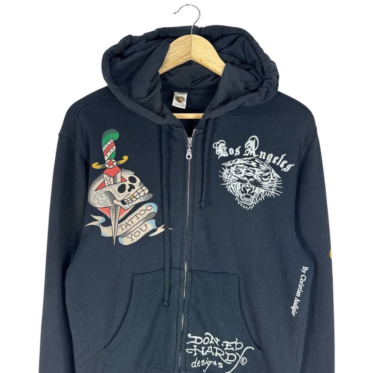 Ed Hardy ED HARDY LOS ANGELES HOODIE SWEATSHIRT Size US S / EU 44-46 / 1 - 3 Thumbnail
