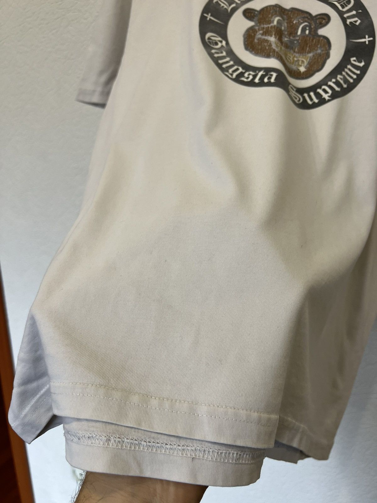 Supreme Supreme Life Sucks Die Gangsta White Vintage T Shirt Rare Size US M / EU 48-50 / 2 - 7 Thumbnail