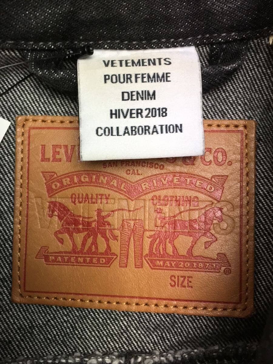 Levi's × Vetements Vetement x Levi's SS17 Reworked Cropped Denim Jacket Size US S / EU 44-46 / 1 - 3 Thumbnail