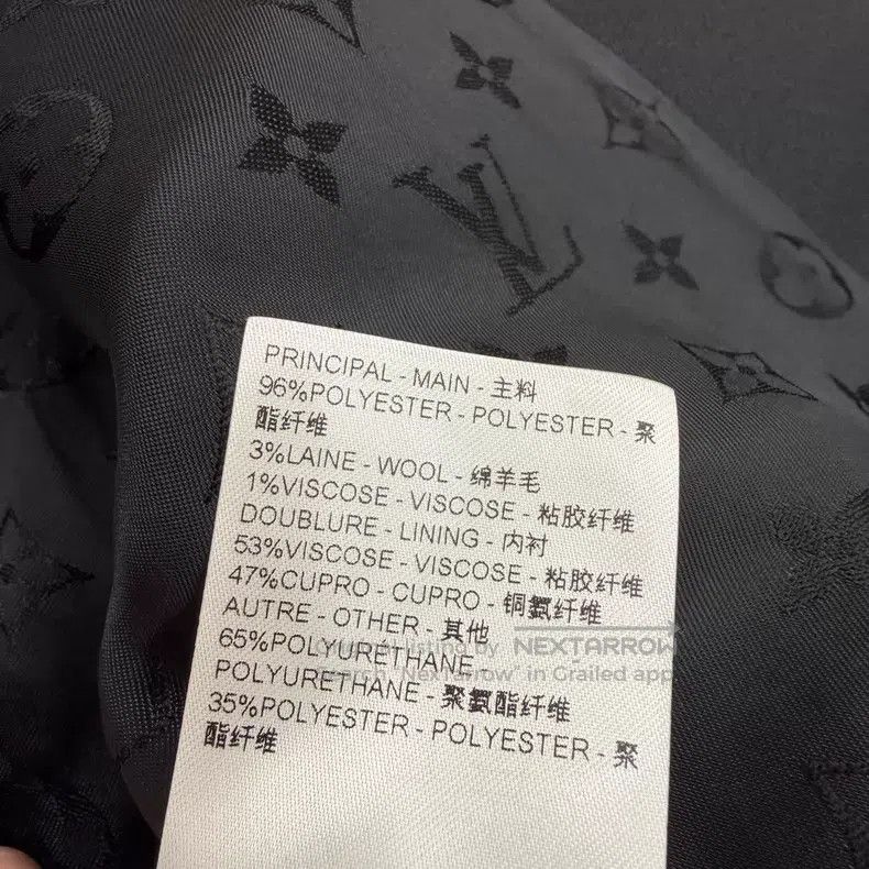 Louis Vuitton Louis Vuitton Black chain logo blazer jacket Size US XXS / EU 40 - 5 Thumbnail