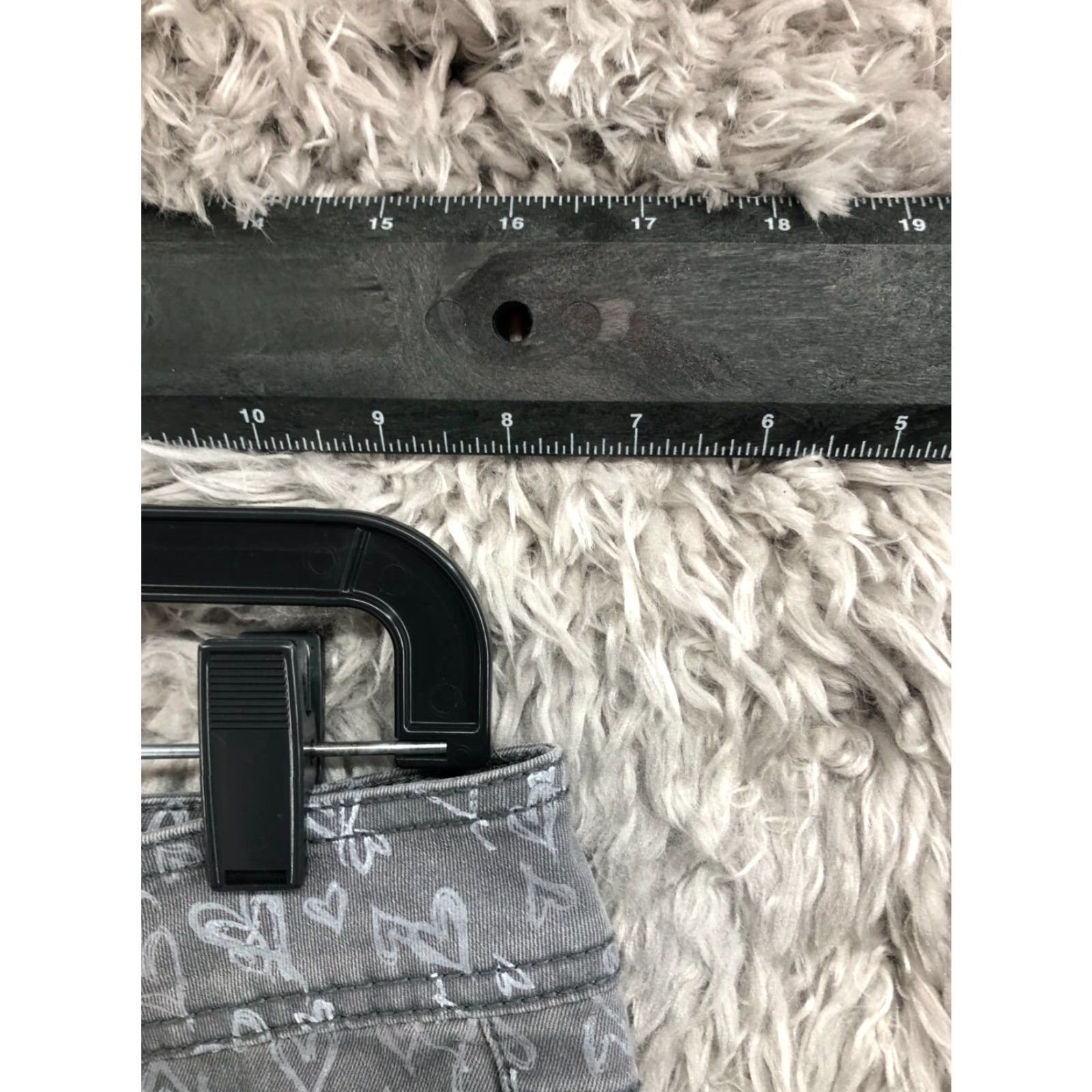 Denime SO Jeans Skinny Size 11 Juniors Low Rise Medium Wash Gray Denim Women Fast Shipping? Size 32" / US 10 / IT 46 - 2 Thumbnail