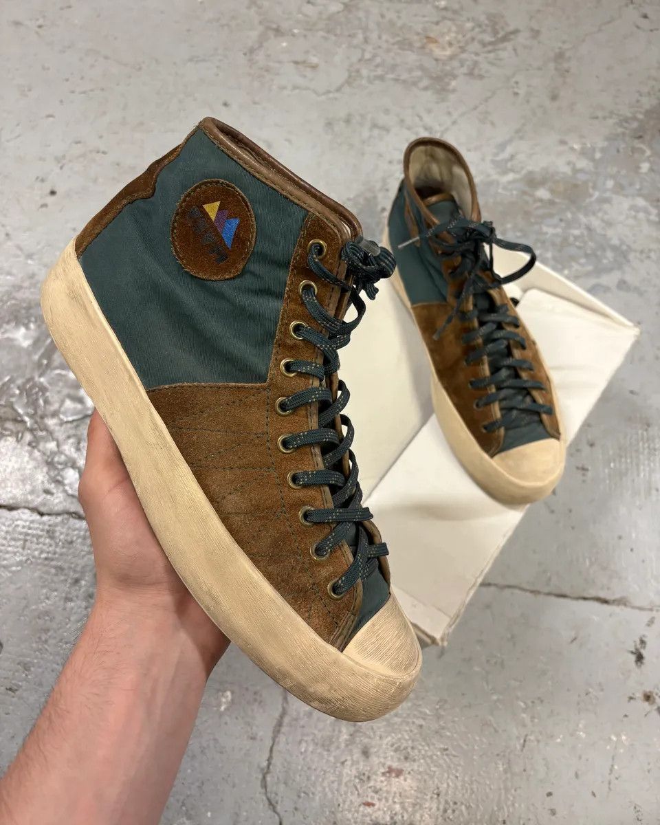 Visvim Sunnegga High Lamina Brown Shoes