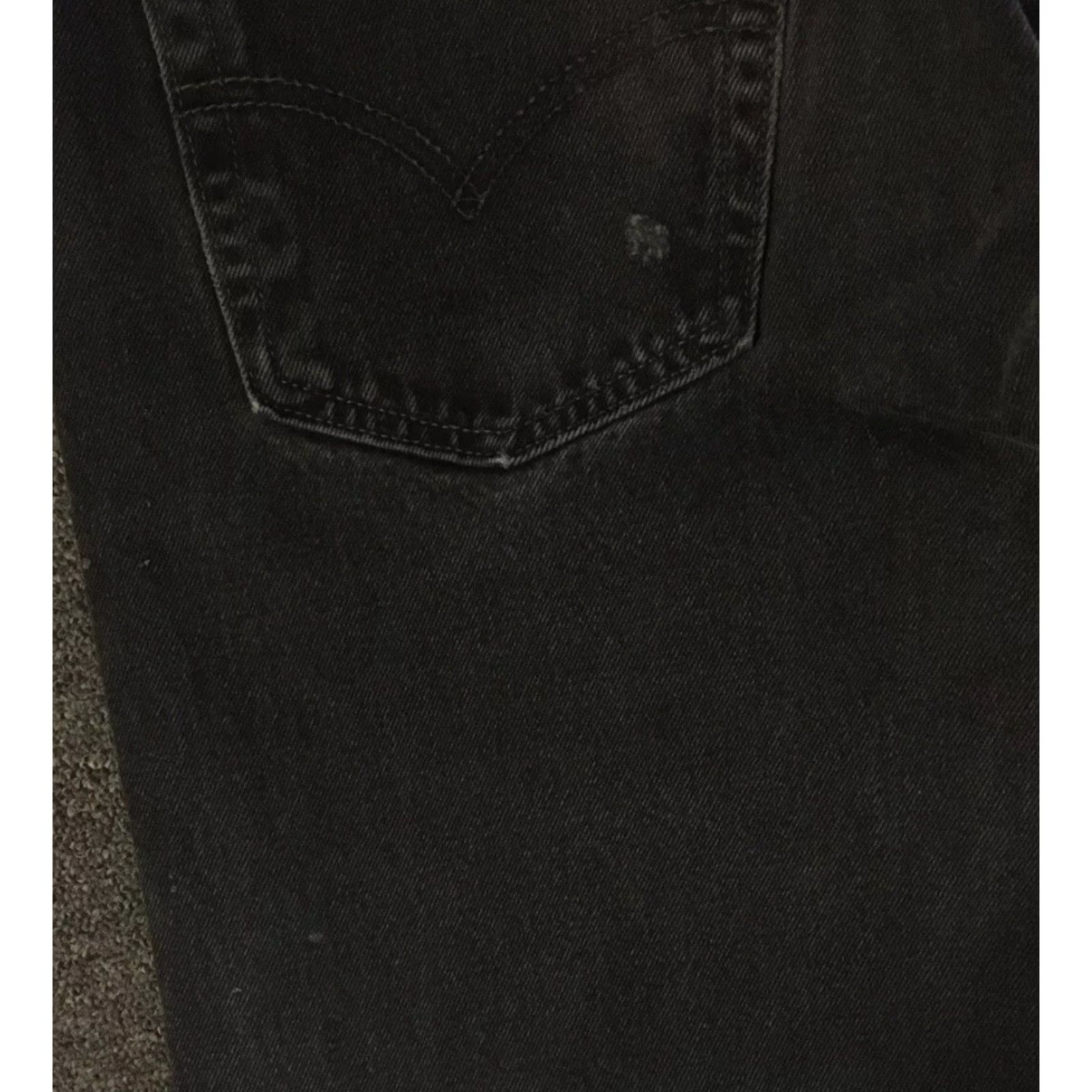 Levi's Vtg Levis 505 Faded Distress Jeans 31 Grunge Biker Punk Trucker Skate Cowboy 90s Size US 32 / EU 48 - 6 Thumbnail