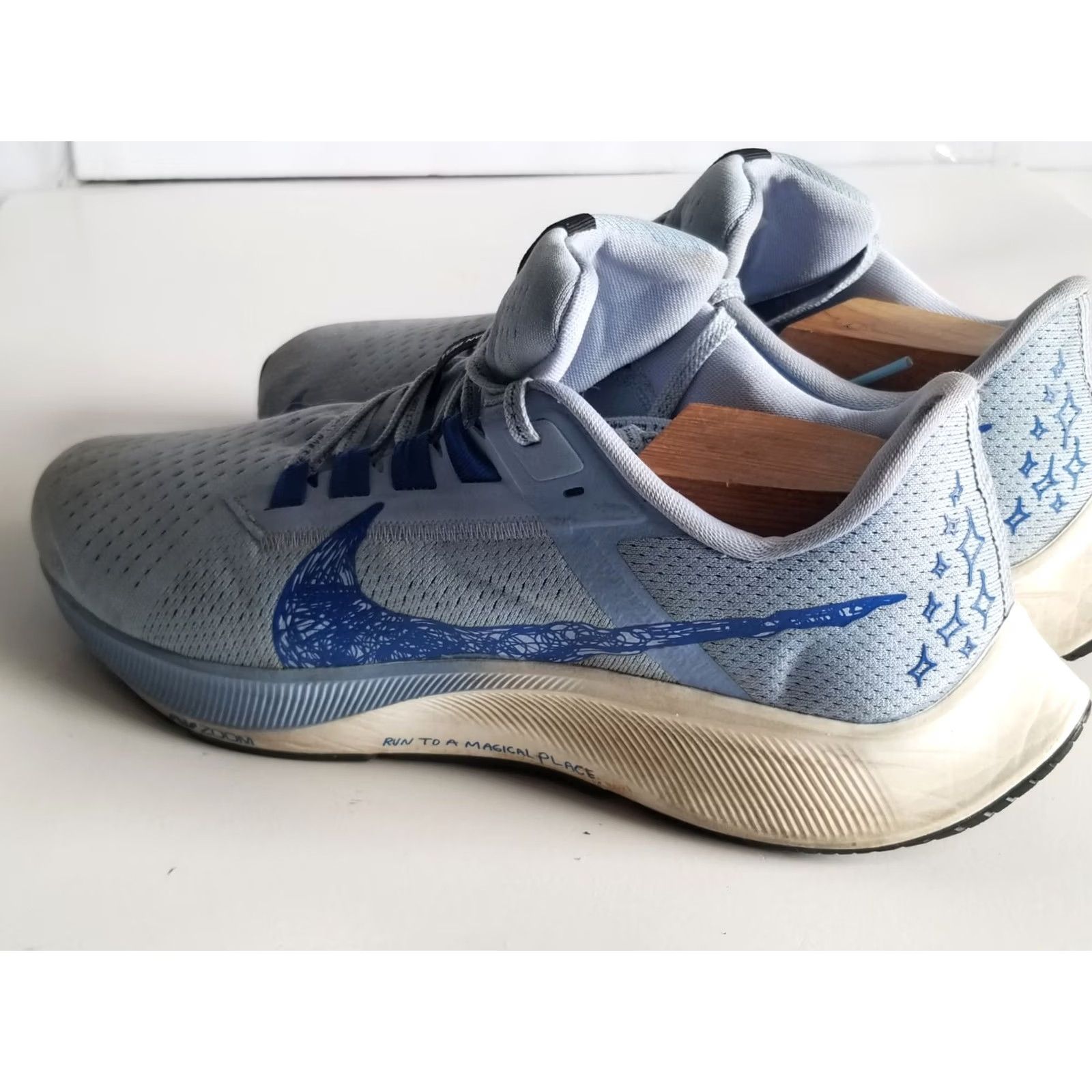 Nike Nike Air Zoom Pegasus 38 Nathan Bell Game Royal Mens Sneakers DM2610-400 Sz 10.5 Size US 11 / EU 44 - 4 Thumbnail