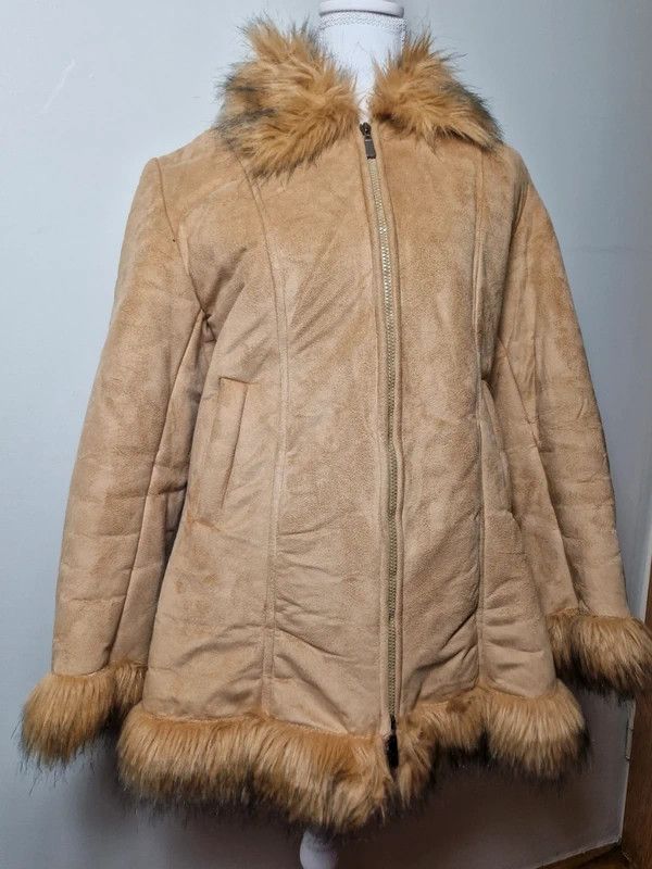 Japanese Brand faux fur afghan Penny Lane coat y2k 2000s Avant garde Size M / US 6-8 / IT 42-44 - 2 Thumbnail