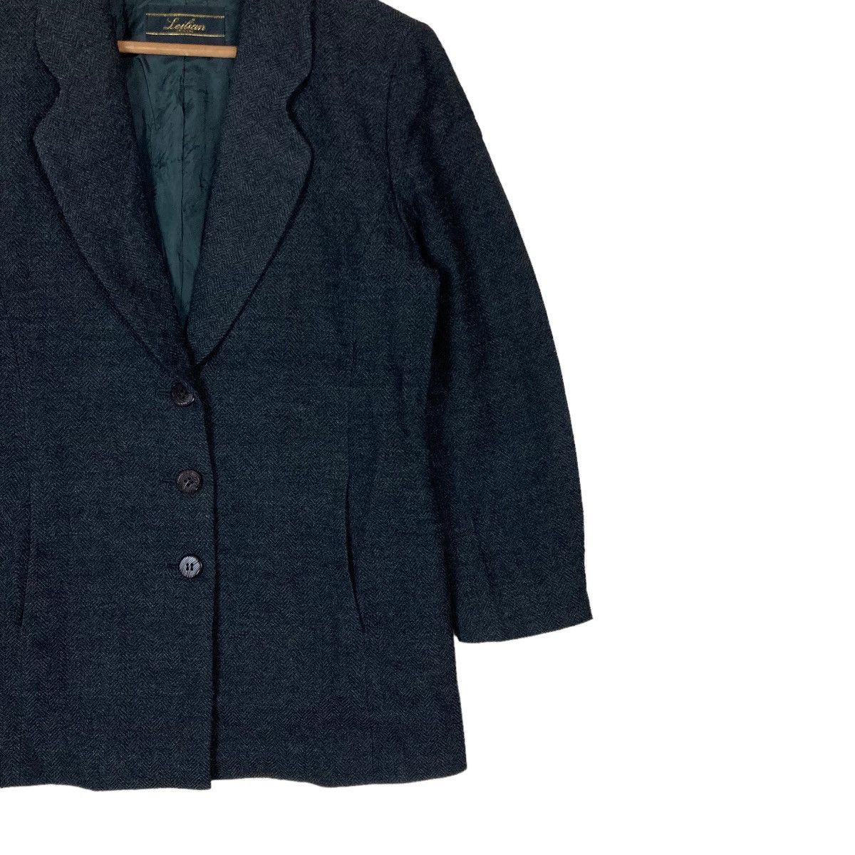Vintage Vintage Leilian Fashion Luxury Flat Button Blazer Coat Size S / US 4 / IT 40 - 3 Thumbnail
