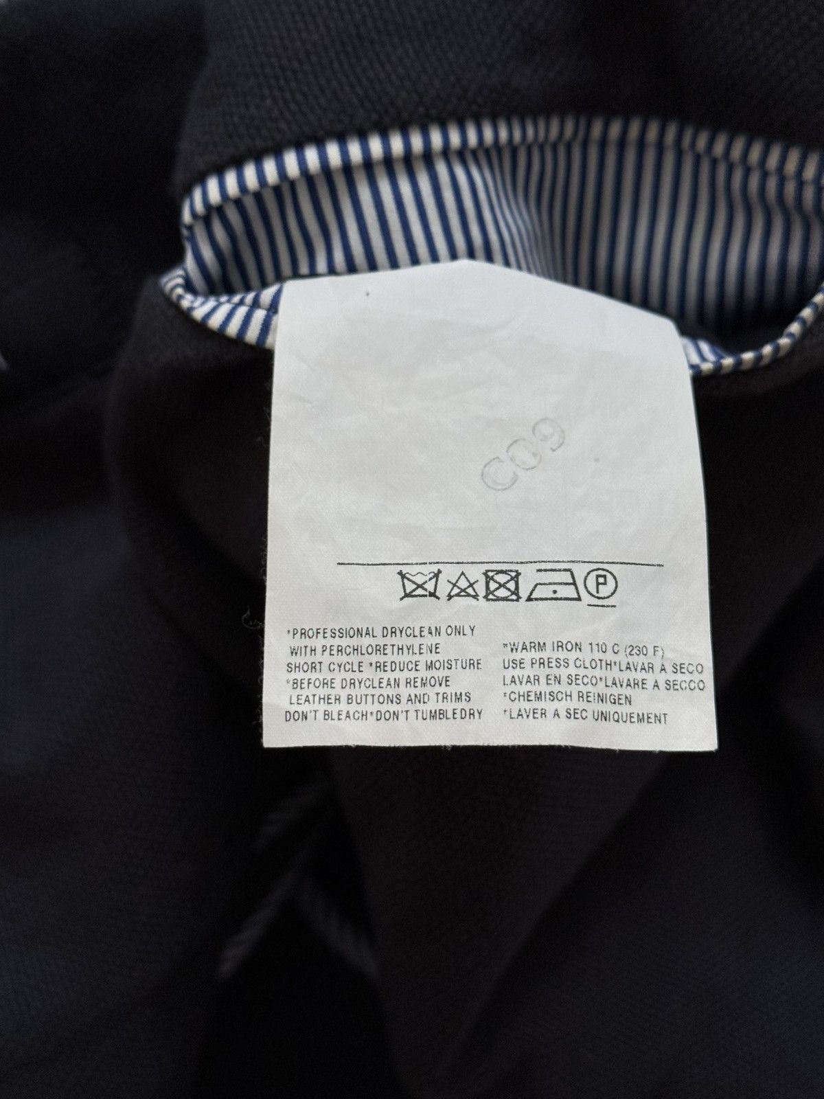 Gucci Gucci By Tom Ford Black Faded Blazer Jacket Size 40R - 11 Thumbnail