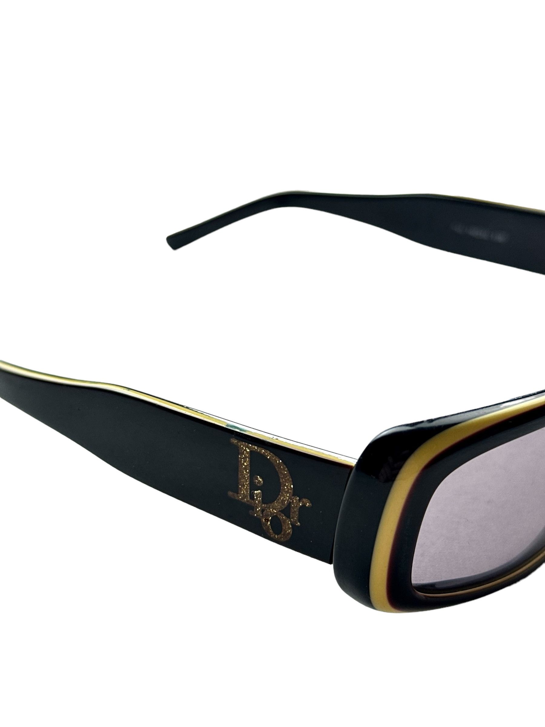Dior Dior Glitter Logo Sunglasses Size ONE SIZE - 5 Thumbnail