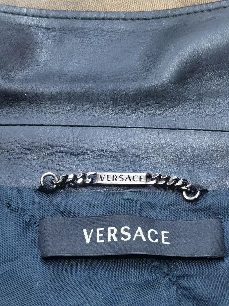 Other Versace Pana lambskin cropped jacket Size US M / EU 48-50 / 2 - 4 Thumbnail