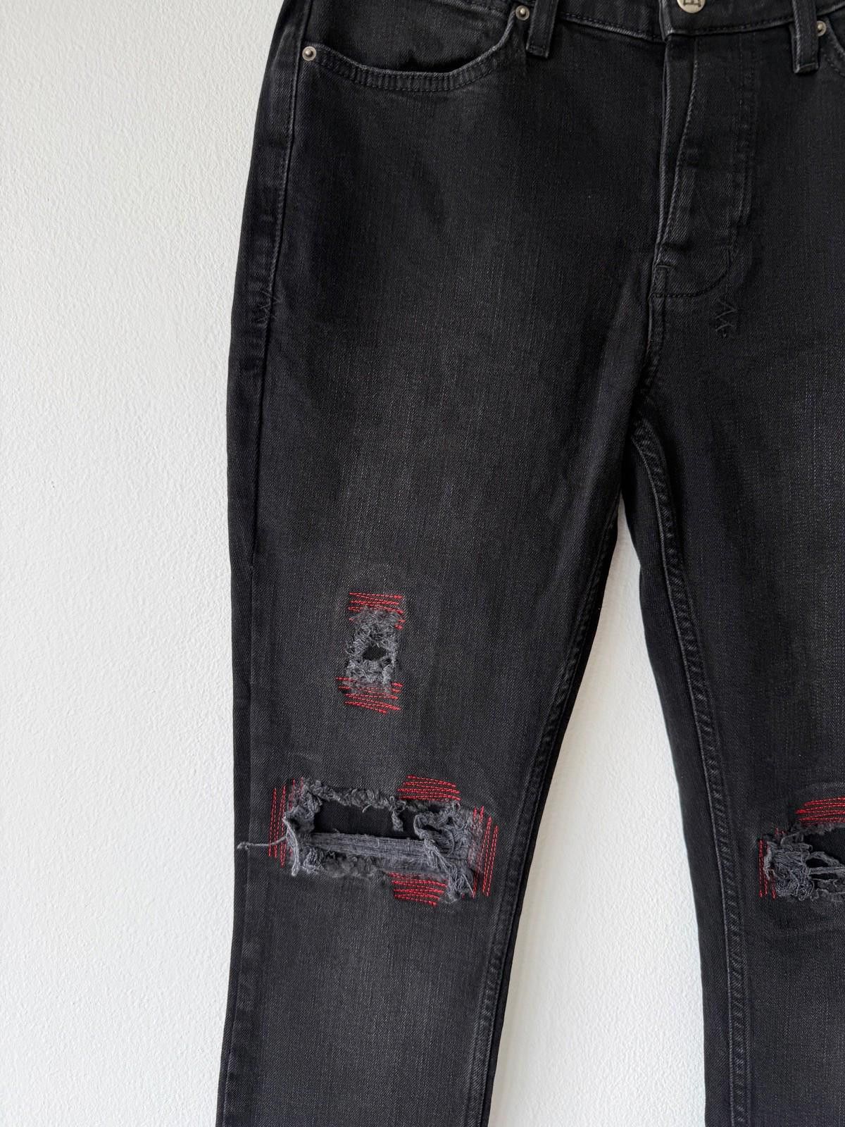 Ksubi new Ksubi mens jeans van winkle red bottle trashed 32 Size US 32 / EU 48 - 4 Thumbnail
