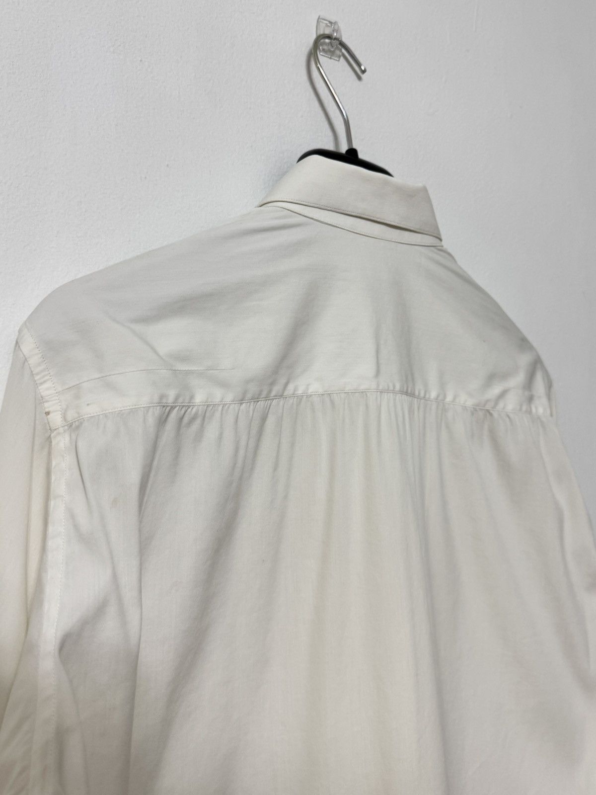 Dior Dior Homme White Button-up Shirt By Kris Van Assche Size US S / EU 44-46 / 1 - 5 Thumbnail