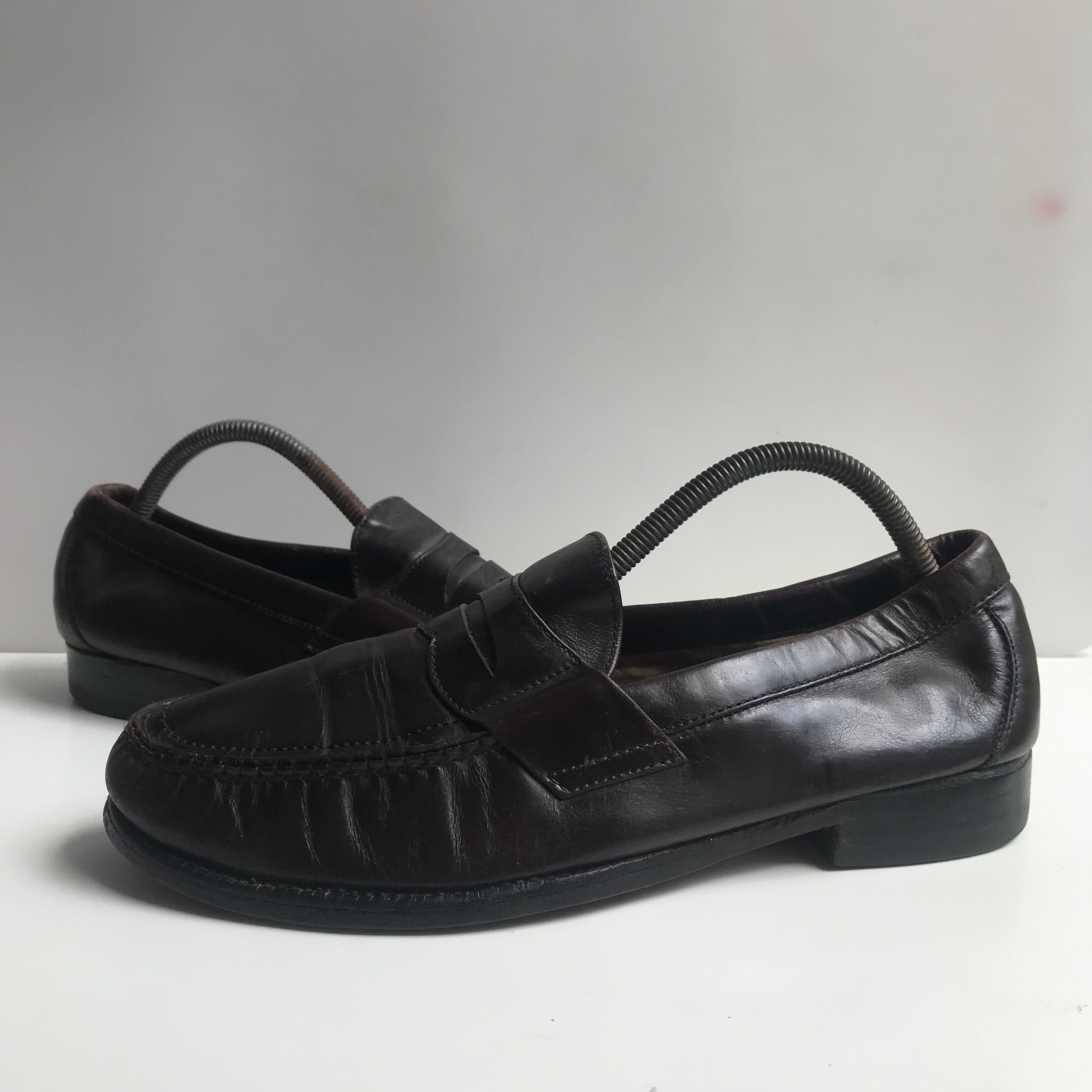 Bass × G.H. Bass & Co. × Vintage Vintage GH Bass Weejuns Penny Loafer Wine Walton brunell Size US 9 / EU 42 - 1 Thumbnail