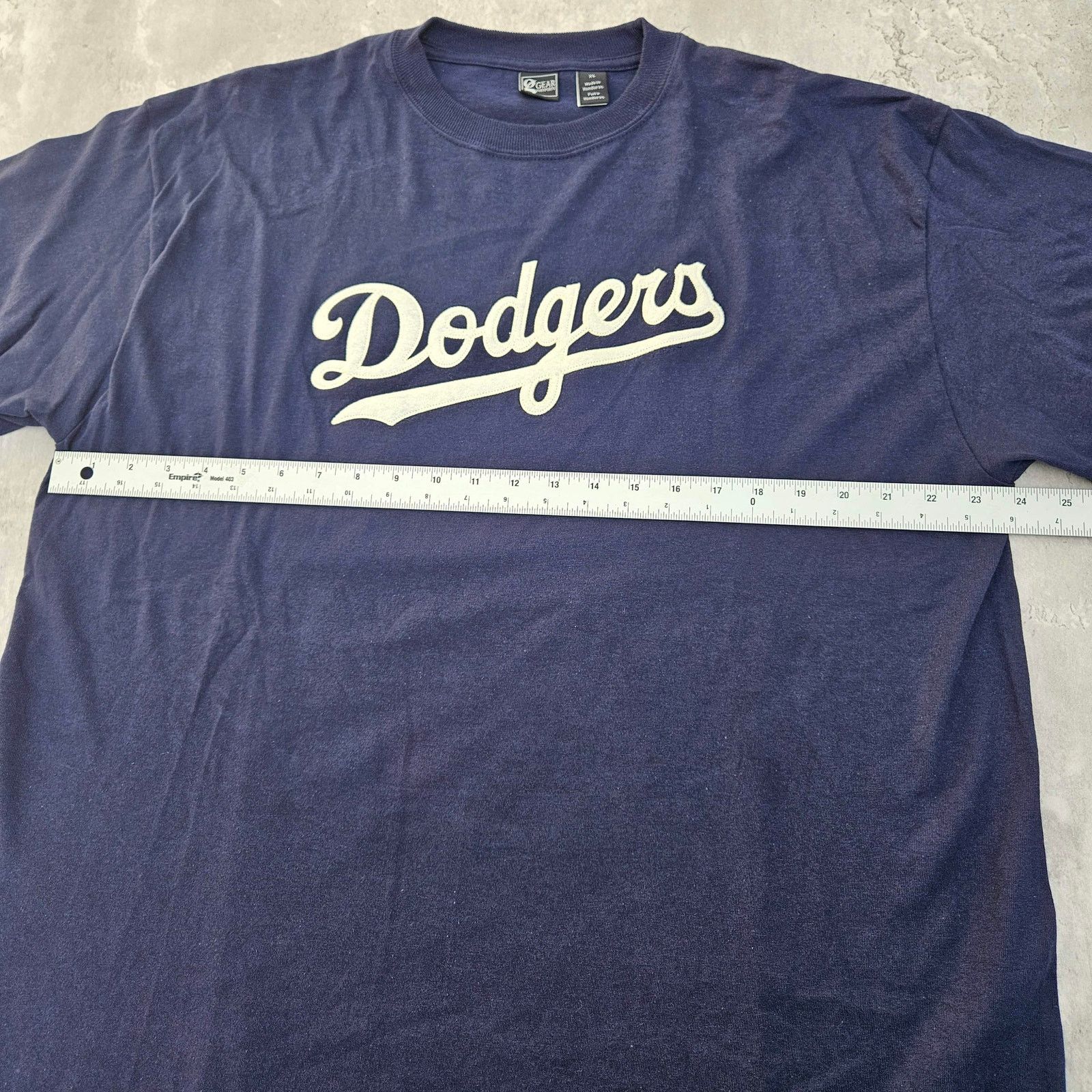Gear for Sports Dodgers T-Shirt XL New With Tags Blue Genuine Merchandise Size US XL / EU 56 / 4 - 7 Thumbnail