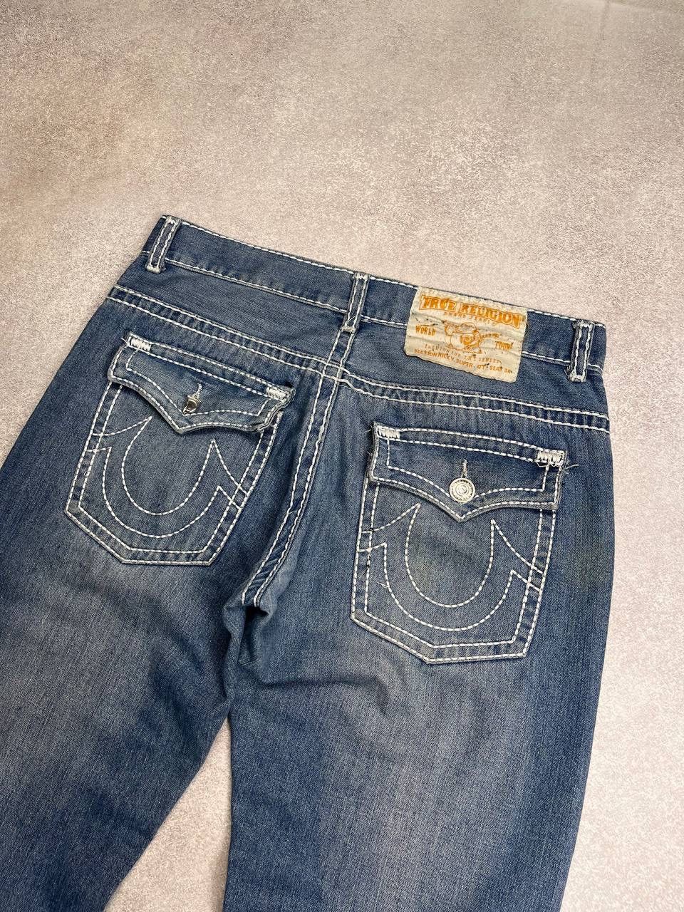 Other QUICK SALE⚡️VINTAGE TRUE RELIGION BAGGY FLARED JEANS Y2K 34 Size US 34 / EU 50 - 3 Thumbnail