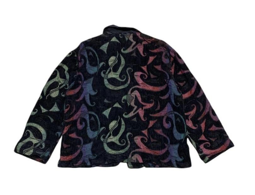 If Six Was Nine Vintage Art Corduroy Cardigan Jacket By Silverado Size US L / EU 52-54 / 3 - 4 Thumbnail