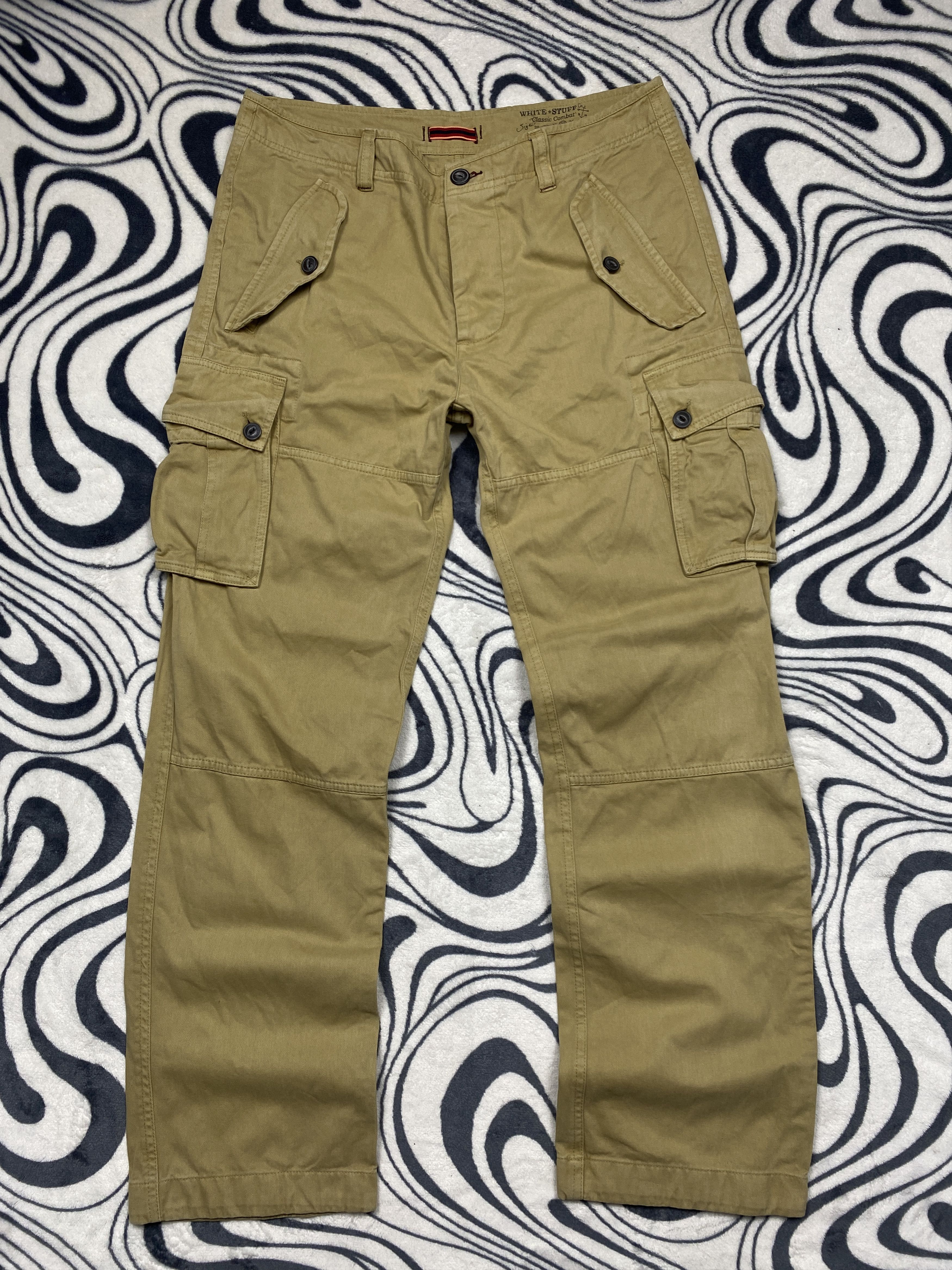 20471120 Vintage Mens Military Cargo Pants Y2K Size US 34 / EU 50 - 1 Thumbnail