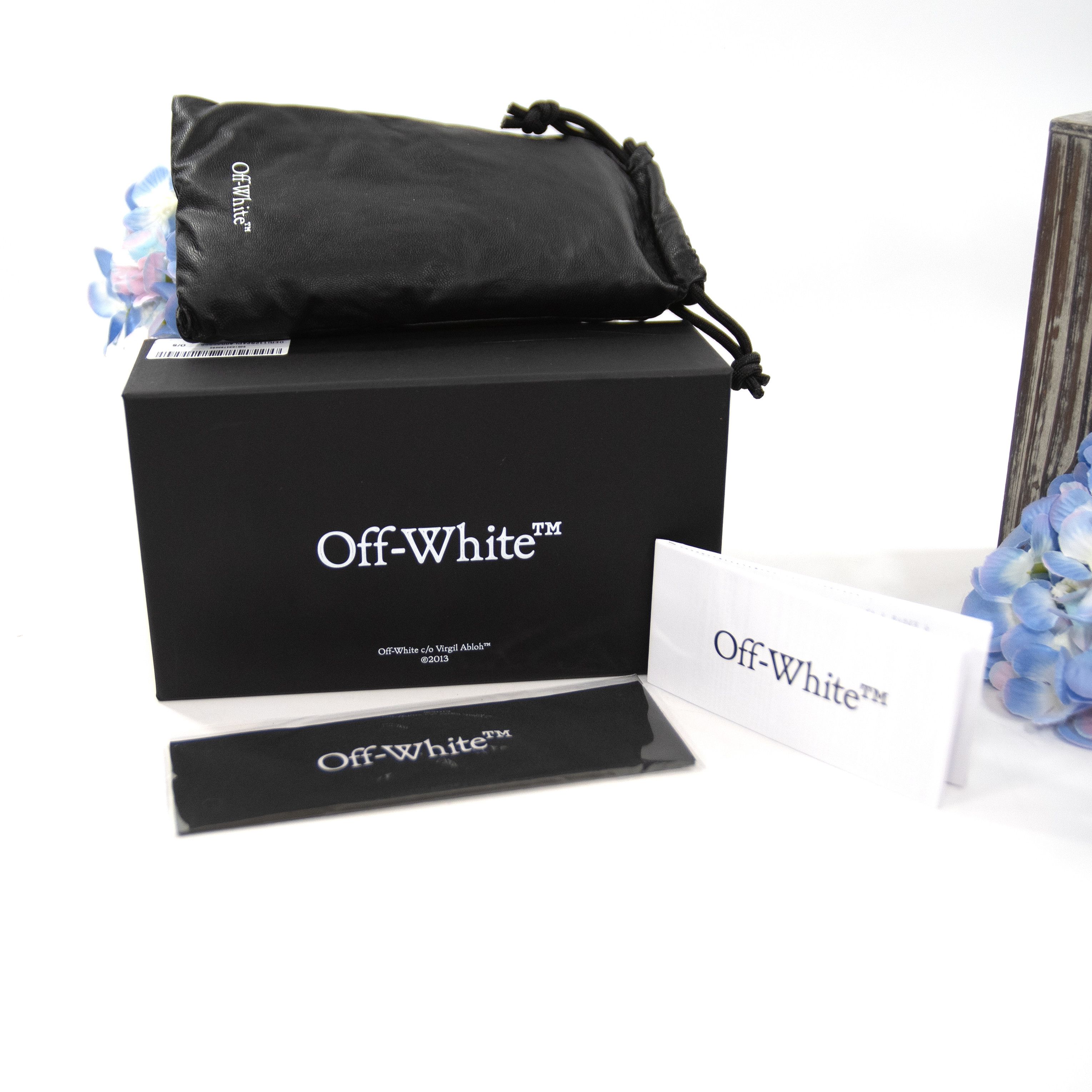 Off-White Off-White OER1112 Boulder Havana Tortoise Logo Sunglasses NW Size ONE SIZE - 10 Thumbnail