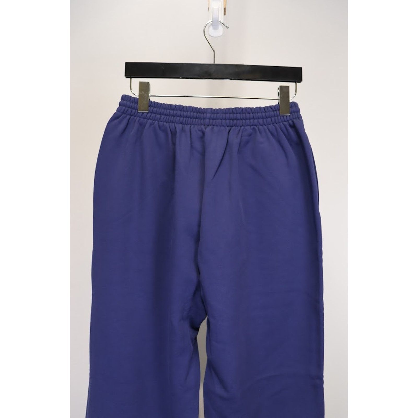 Balenciaga o1rshd1 Campaign Logo Sweatpants / Joggers in Blue Size US 34 / EU 50 - 11 Thumbnail