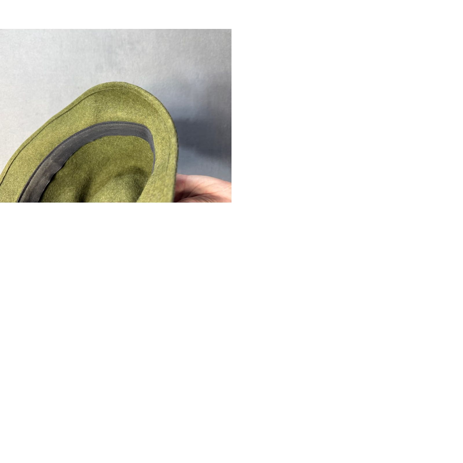 Vintage Vintage CAPO Austrian Tyrolean National Fedora Hat Size 60 Green Wool Fedora Capo Capo 60 Mens Womens Boys Girls Size ONE SIZE - 11 Thumbnail