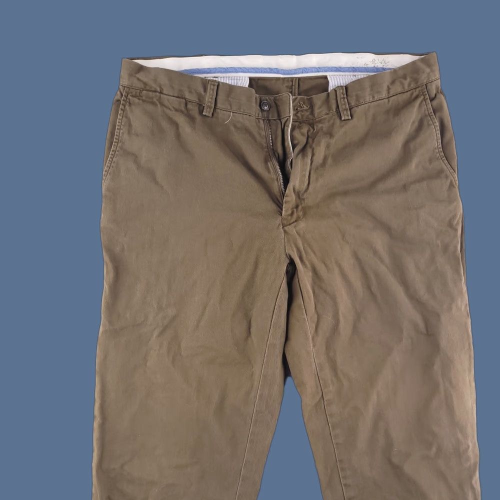 Polo Ralph Lauren Polo Ralph Lauren Pants Mens 36x31 Beige Cotton Straight Chino Casual Regular Fit Size US M / EU 48-50 / 2 - 1 Thumbnail
