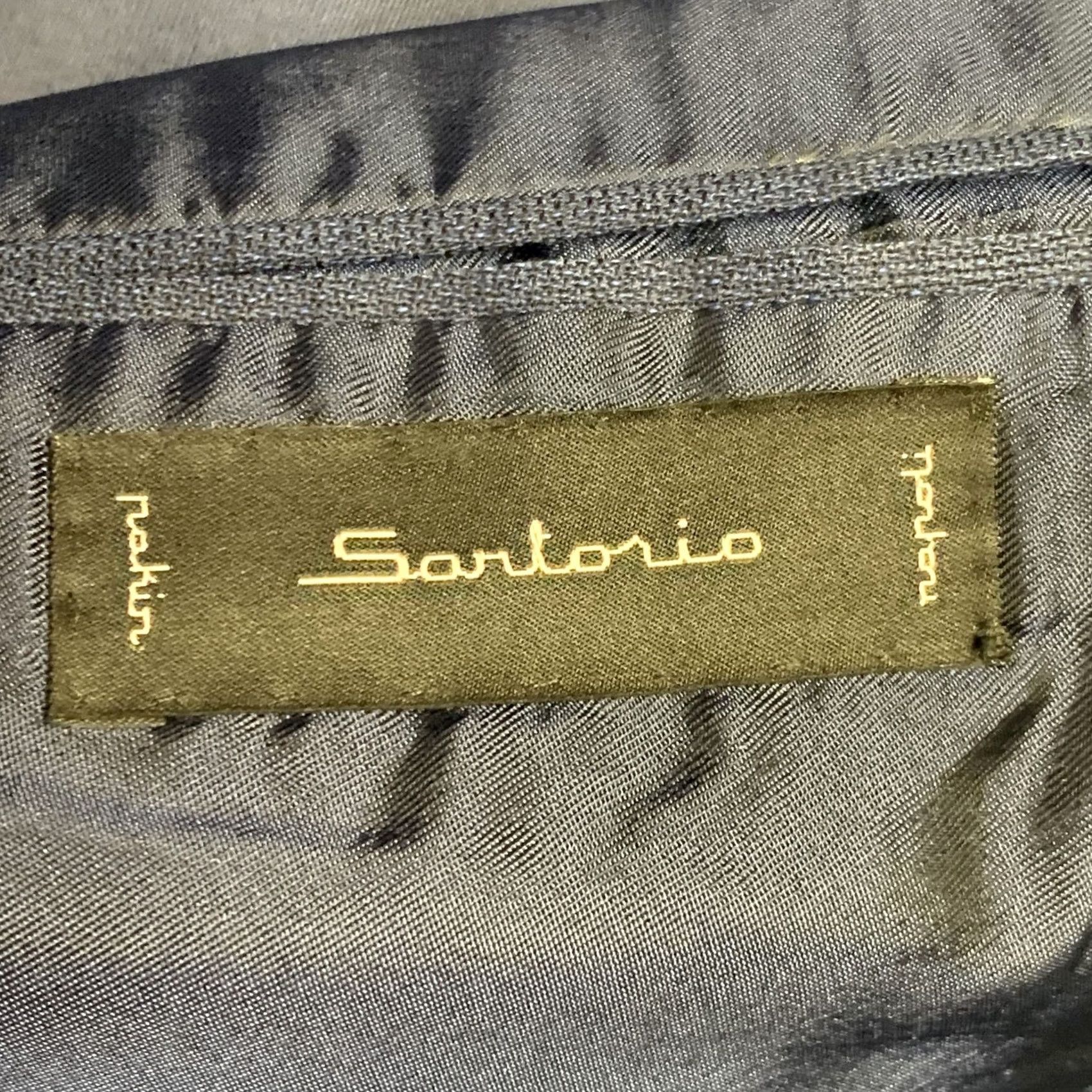 Vintage SARTORIO Size 44 Regular Navy Wool Notch Lapel Sport Coat Mens Size US S / EU 44-46 / 1 - 5 Thumbnail