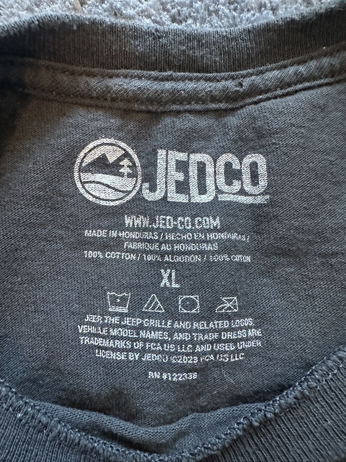 Vintage Vintage Jeep T Shirt Size US XL / EU 56 / 4 - 3 Thumbnail