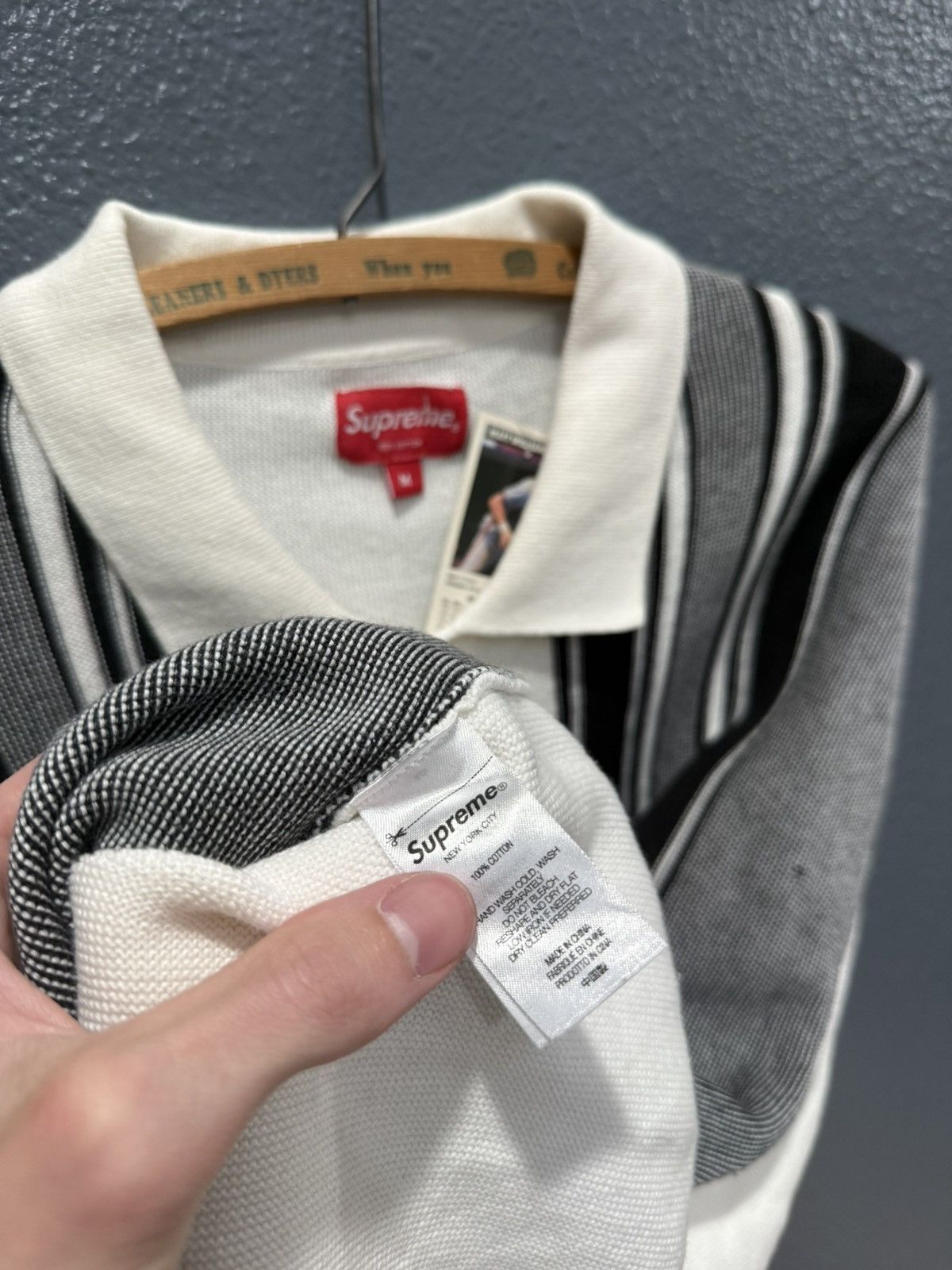 Supreme Supreme White Polo Button Up Premium Shirt Large Size US M / EU 48-50 / 2 - 3 Thumbnail