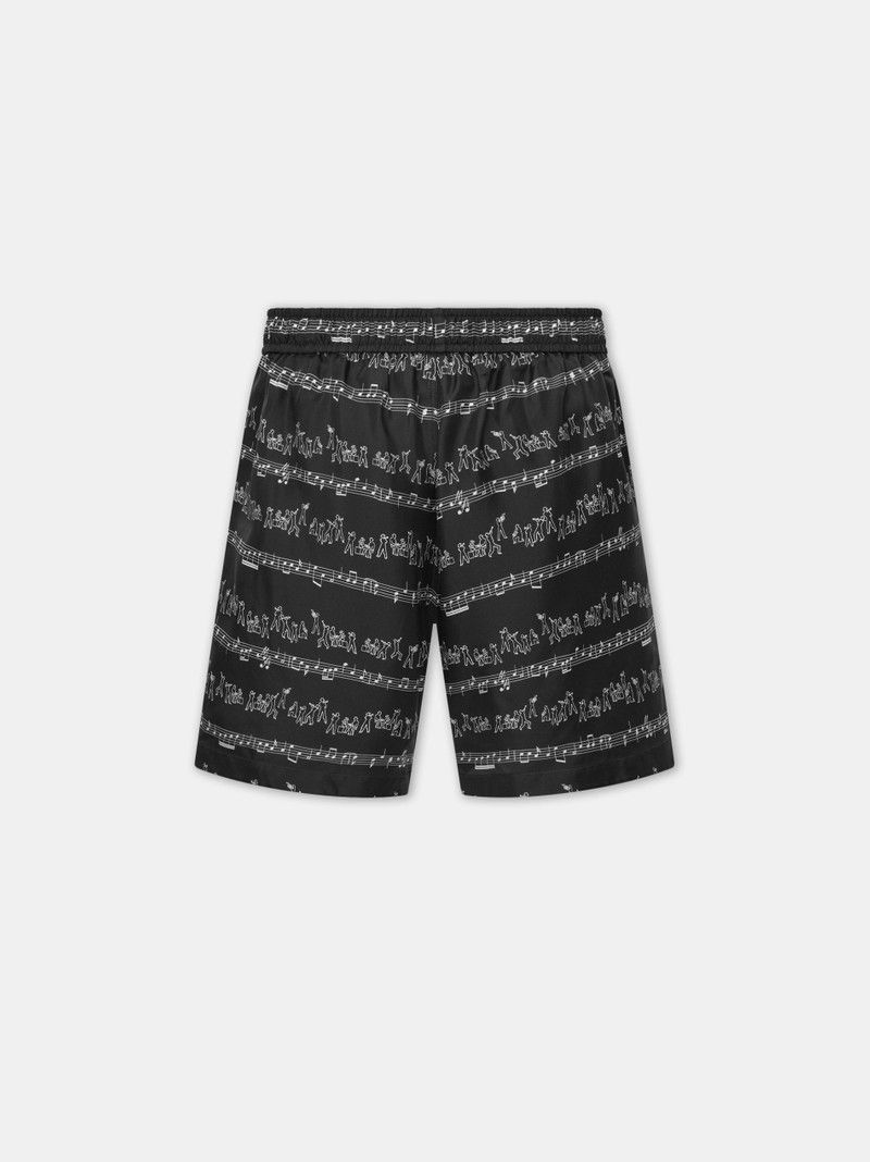 Amiri o1s1wg110526 Jazz Band Shorts in Multicolor Size US 36 / EU 52 - 2 Thumbnail