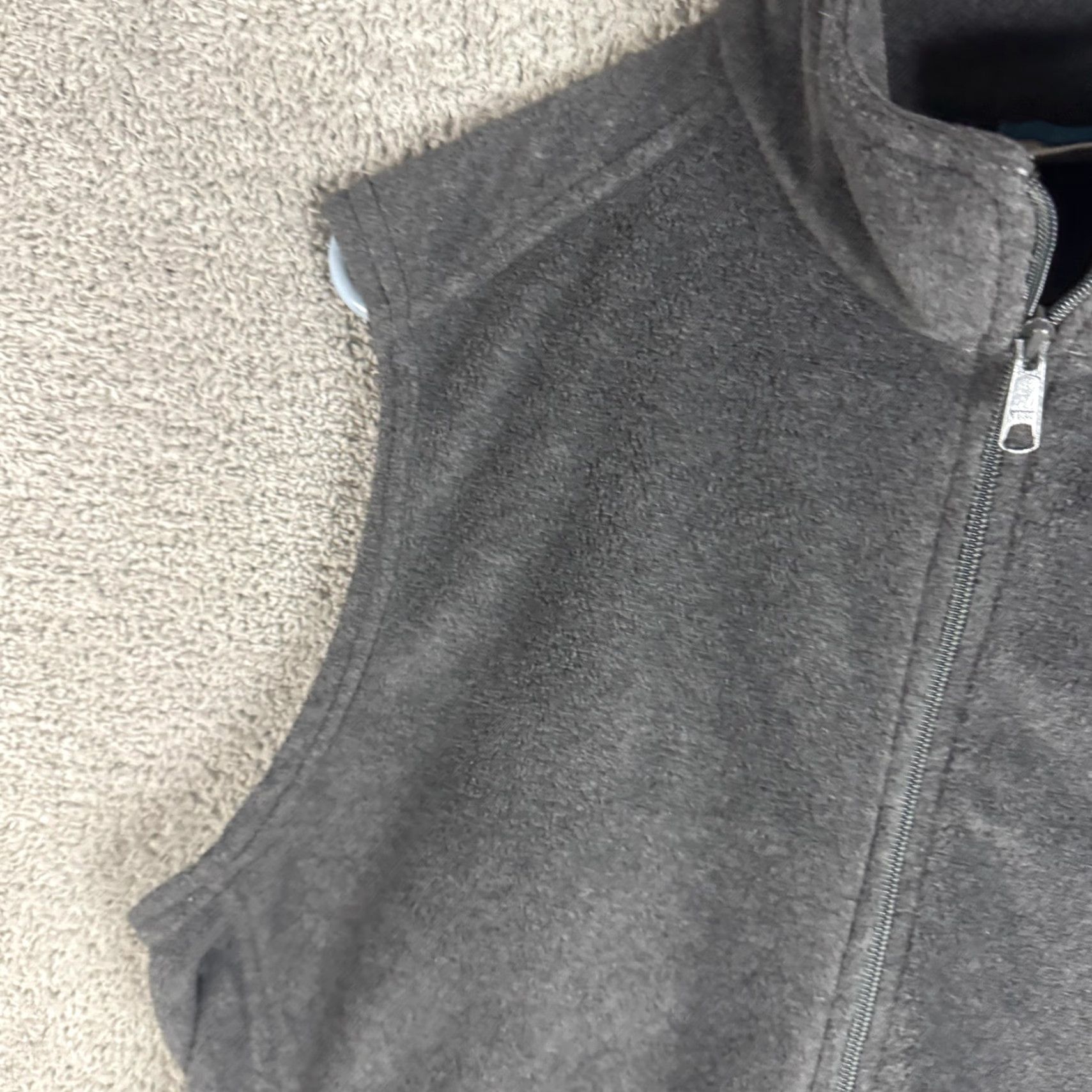 Vintage Columbia Vest M Mens Gray Full Zip Stand Collar Fleece Quilted Lightweight Outdoor Hiking Casual Travel Size US M / EU 48-50 / 2 - 6 Thumbnail