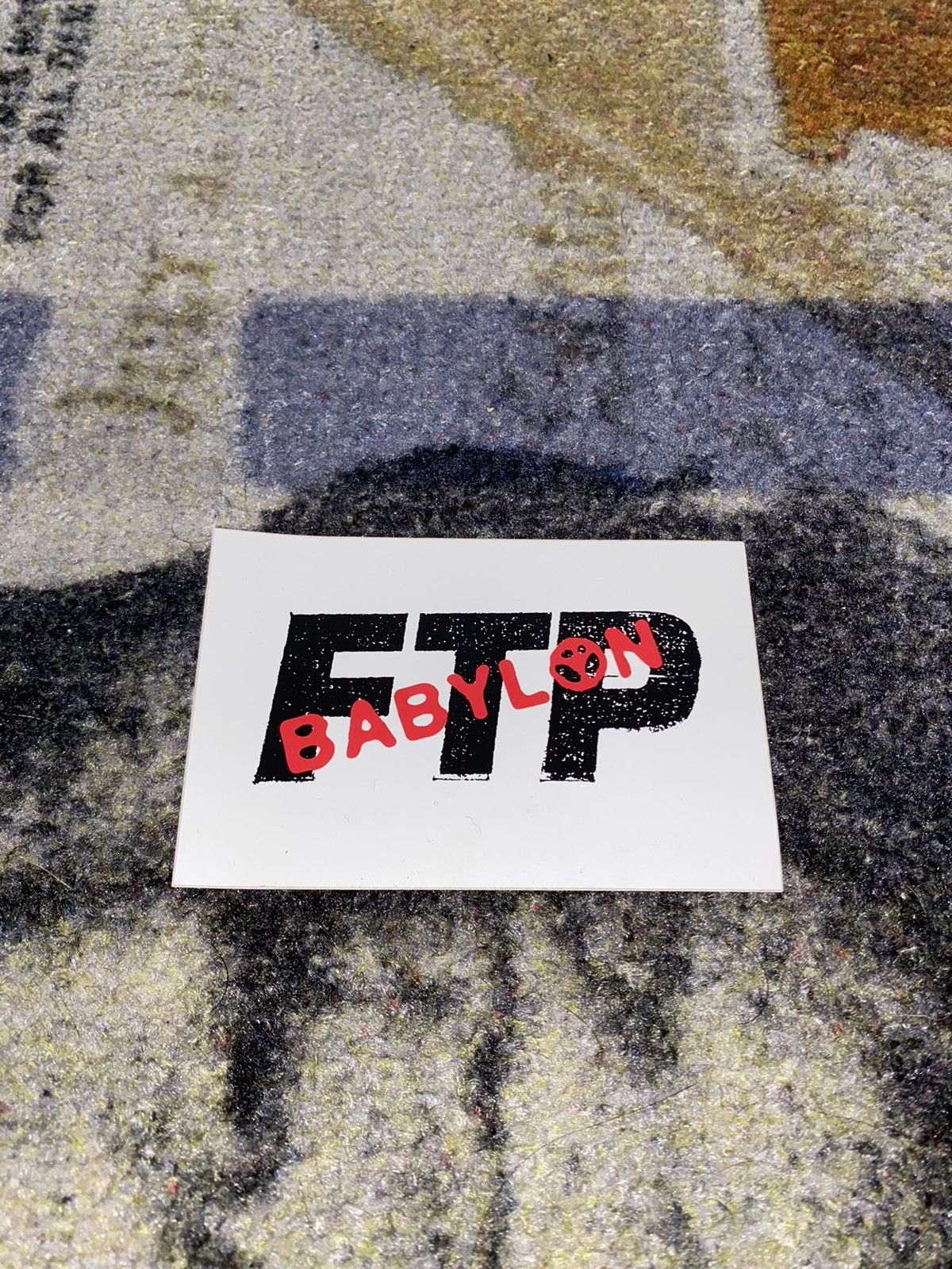 Babylon × Fuck The Population FTP Babylon Logo Sticker Size ONE SIZE - 1 Preview