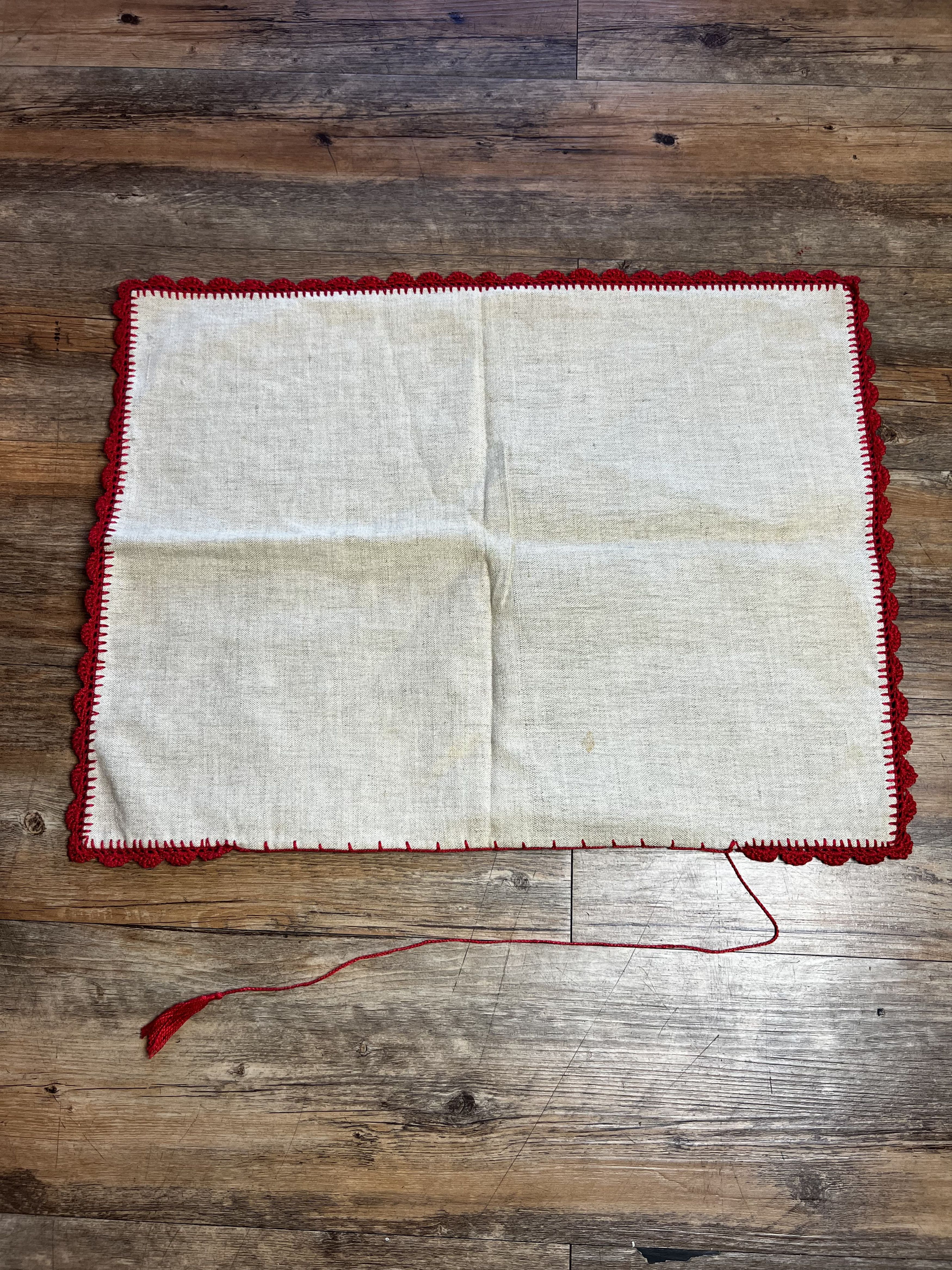 Vintage Vintage Needle Point Cross Stitch Throw Pillow Case Size ONE SIZE - 9 Thumbnail