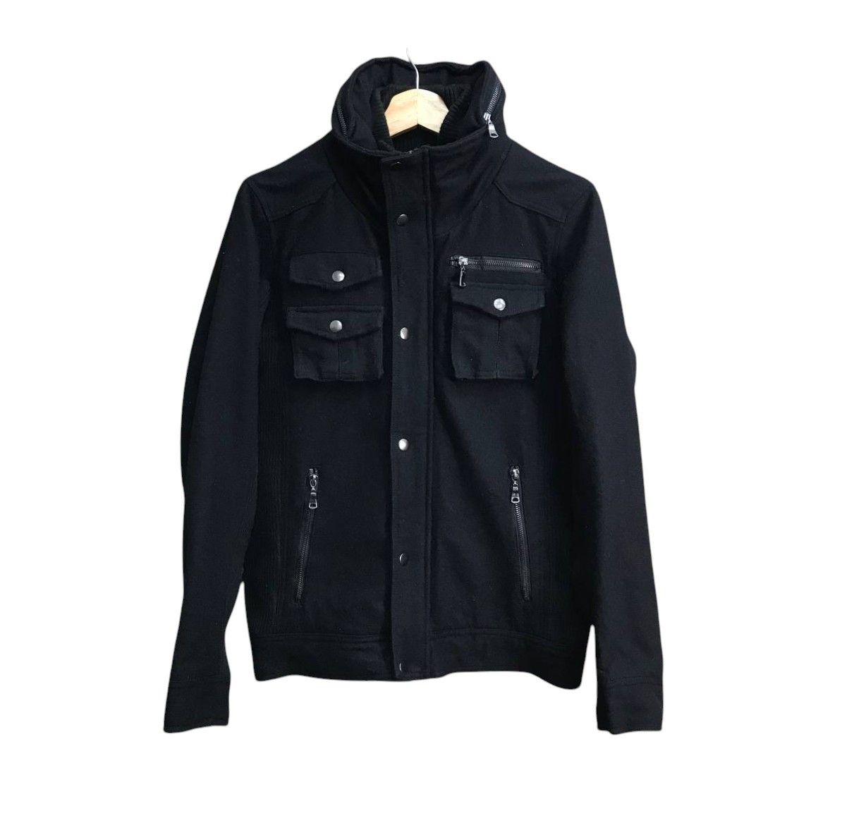 semanticdesign ARCHIVE Semantic Design "Bono" Cyberpunk Tactical Jacket Size US M / EU 48-50 / 2 - 2 Thumbnail