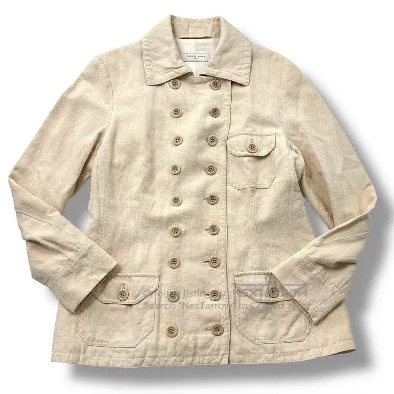 Dries Van Noten Dries Van Noten Napoleon Style Double-breasted Jacket Size XS / US 0-2 / IT 36-38 - 2 Thumbnail