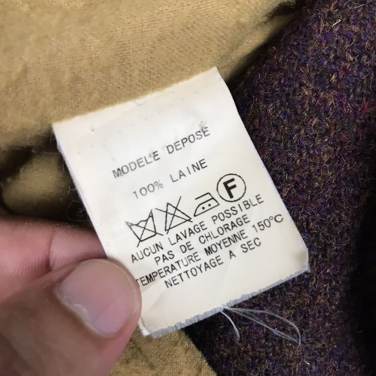 Harris Tweed × Japanese Brand HARRIS TWEED DUFFUR WOOL JACKET Size US S / EU 44-46 / 1 - 11 Thumbnail