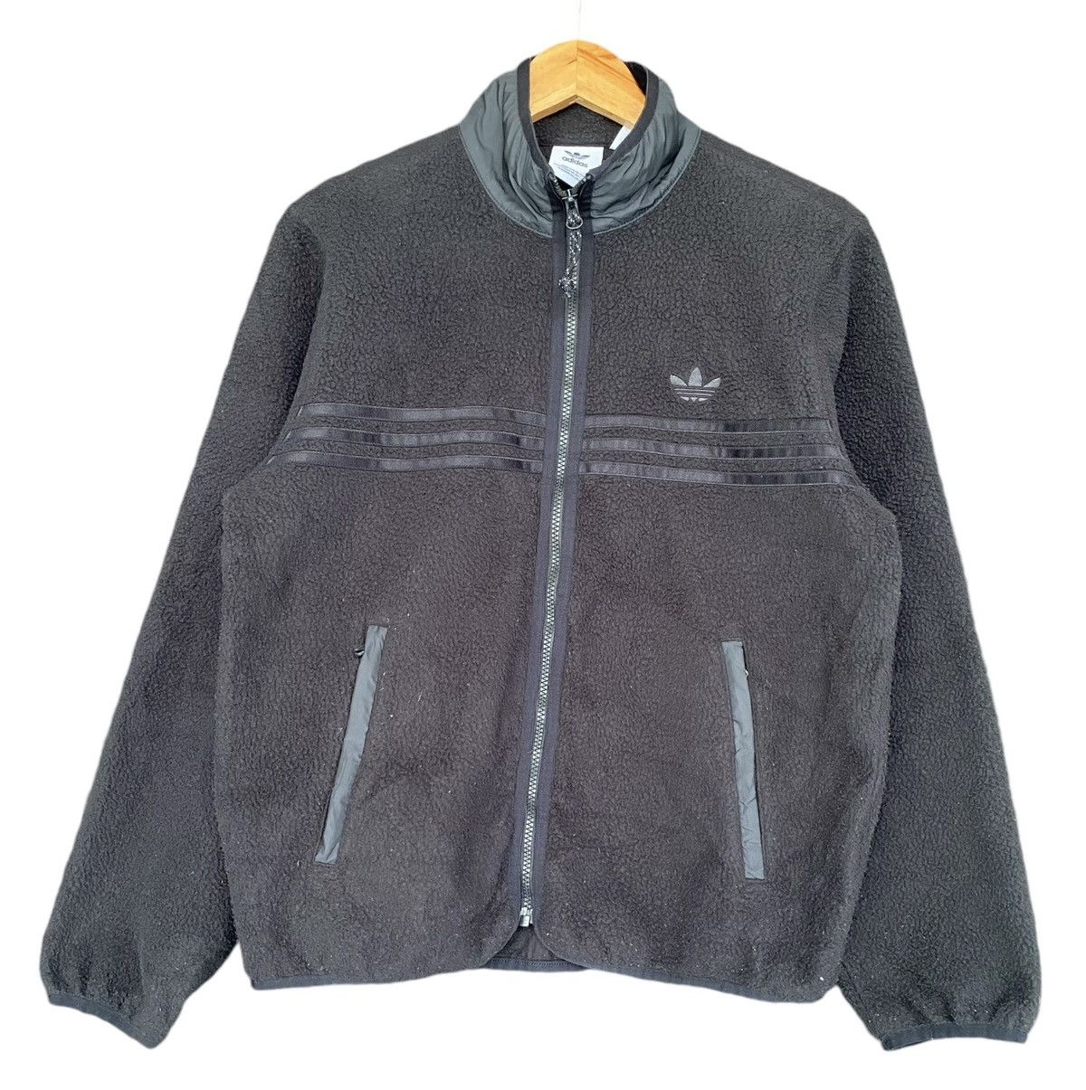 Adidas Archival Clothing Streetwear ADIDAS Fleece Zipper Jacket Grailed