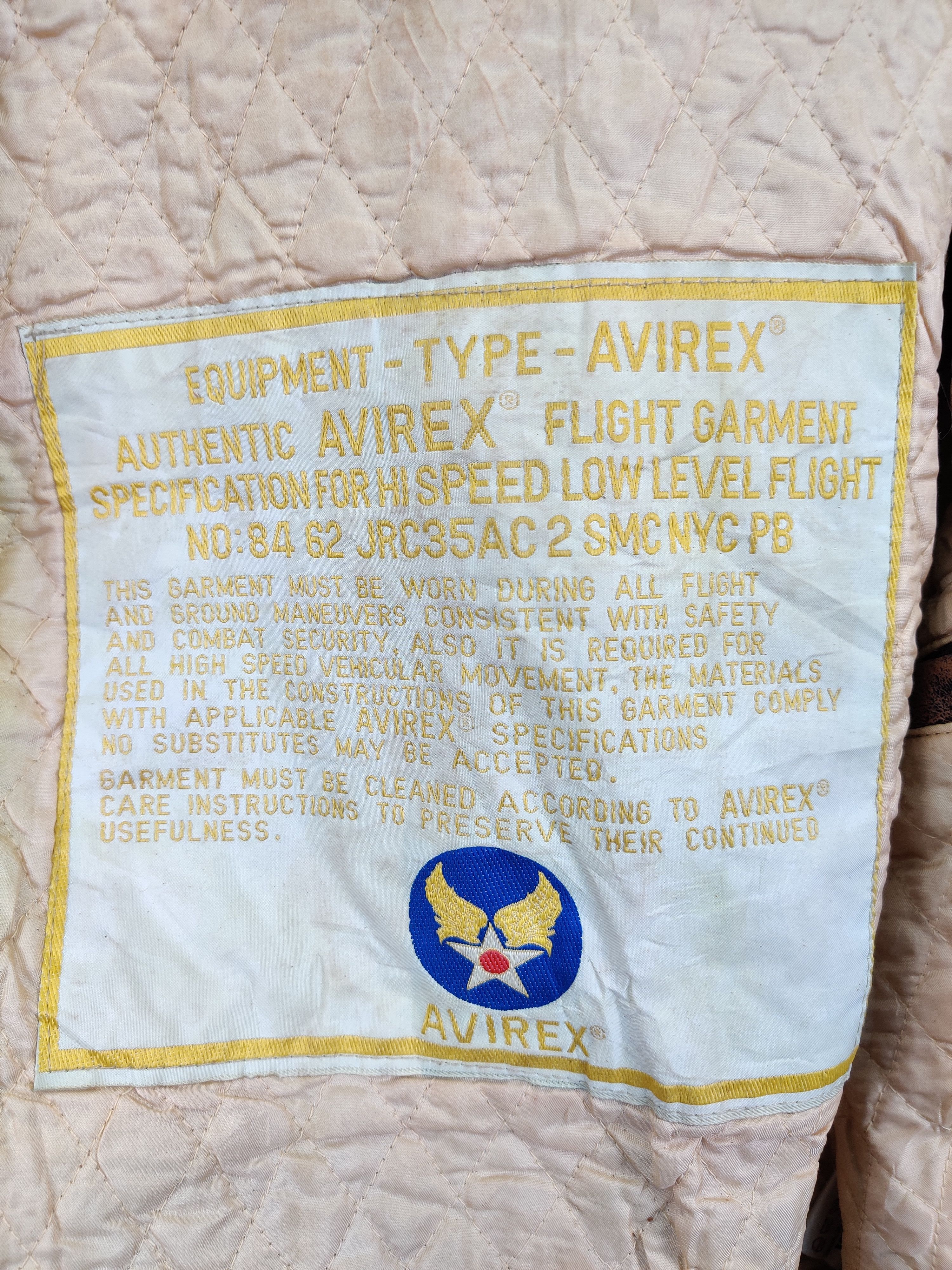 Avirex Thrashed Vintage 90s Avirex USA Varsity Leather Jacket Size US XS / EU 42 / 0 - 21 Thumbnail