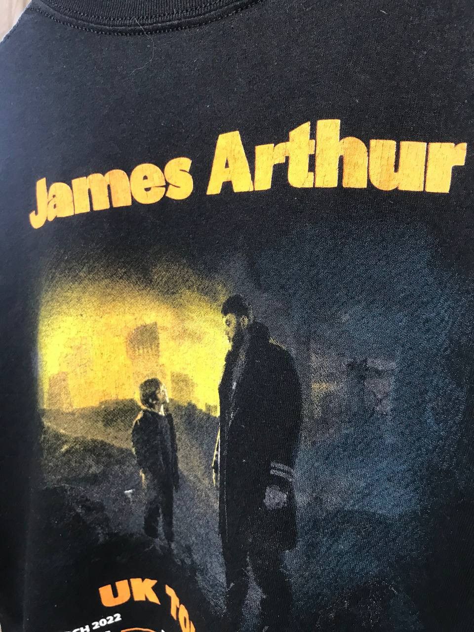 Band Tees 🔥 James Arthur 2022 UK Tour Rare T Shirt Size US L / EU 52-54 / 3 - 8 Thumbnail