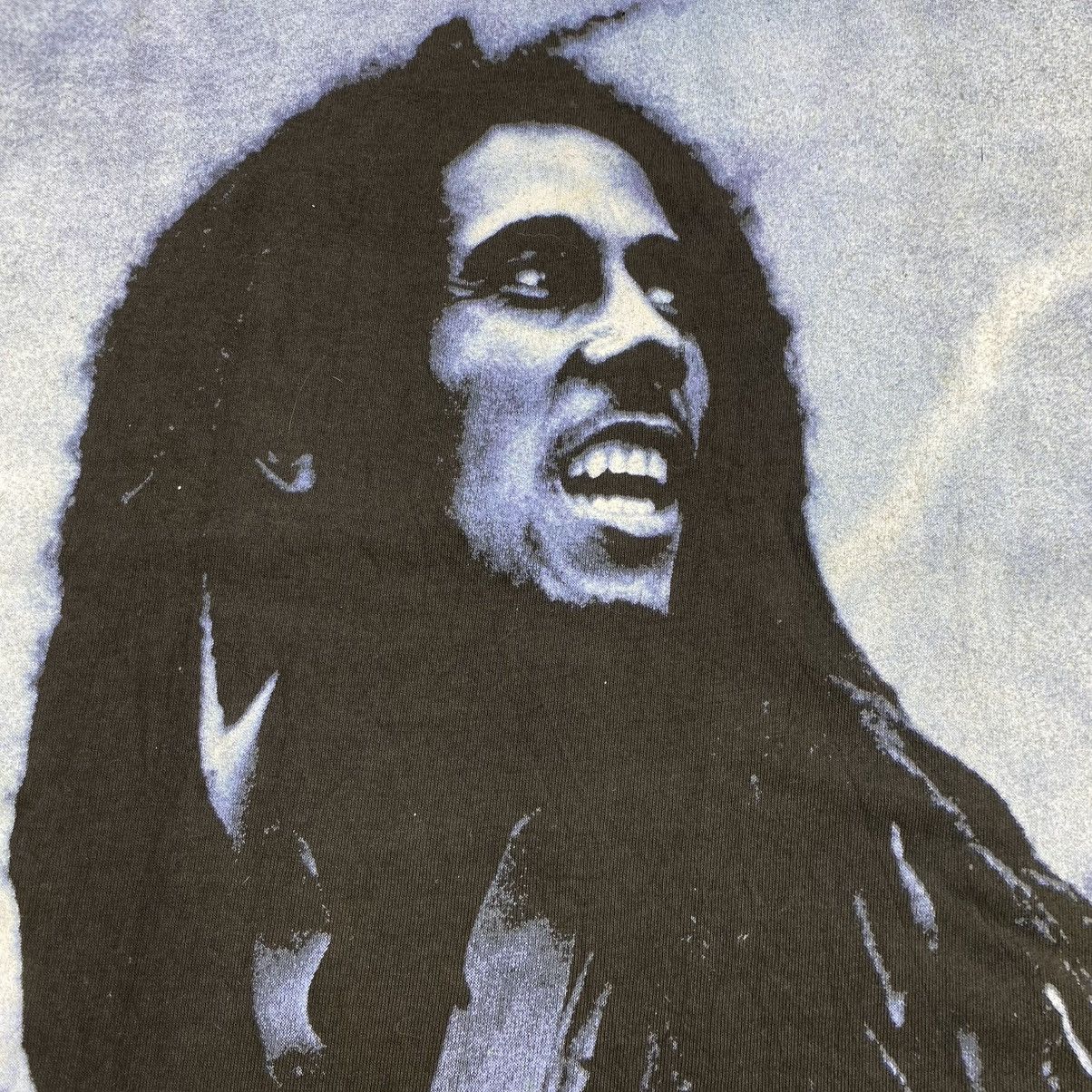Bob Marley 1994s Vintage Bob Marley African United Reggae Tee Faded Size US L / EU 52-54 / 3 - 7 Thumbnail