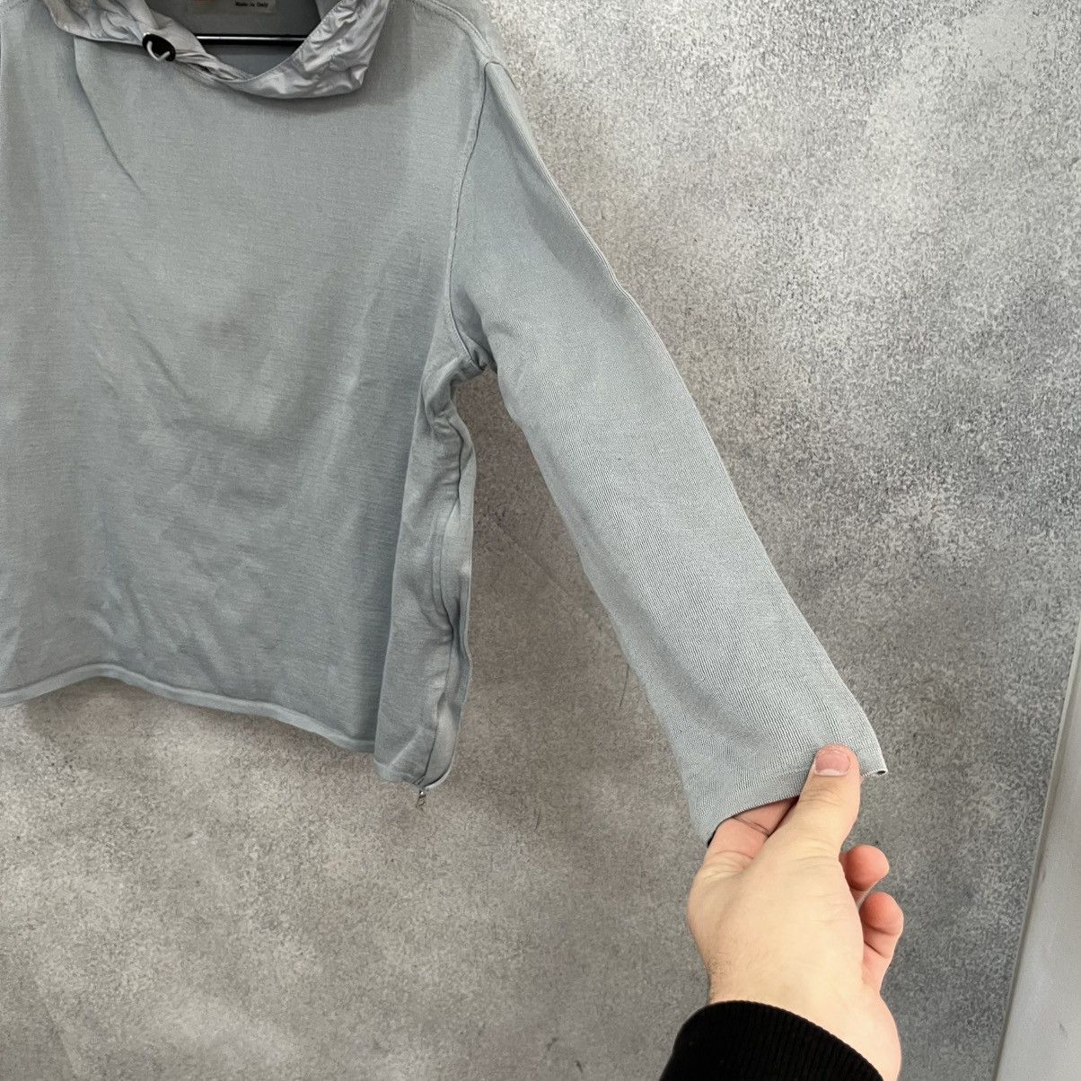 Prada Prada hoodie nylon hood Size US M / EU 48-50 / 2 - 8 Thumbnail