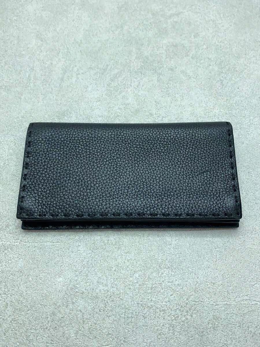 Fendi Fendi Leather Bi-Fold Wallet Black Size ONE SIZE - 2 Thumbnail