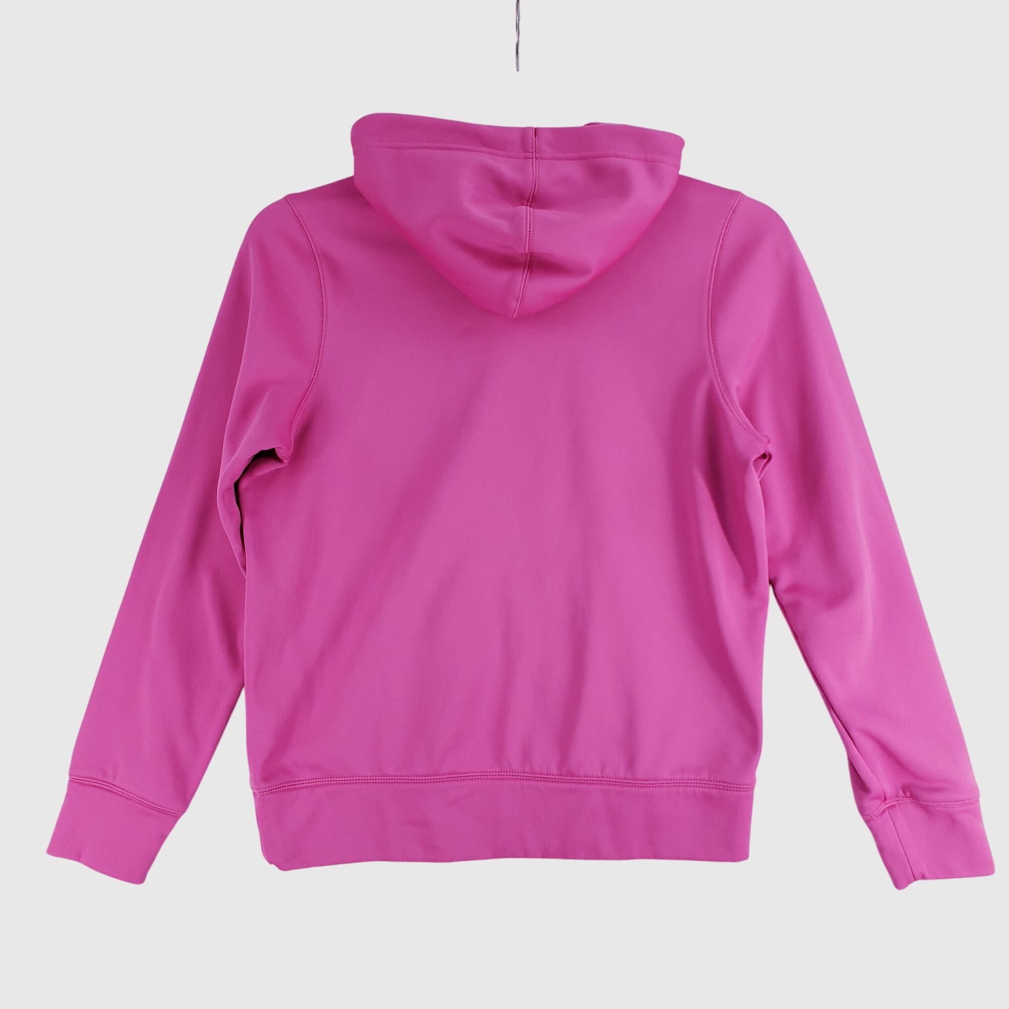 Nike Vintage NikeFit Womens Pink Pullover Hoodie With Kangaroo Po Size M / US 6-8 / IT 42-44 - 2 Thumbnail