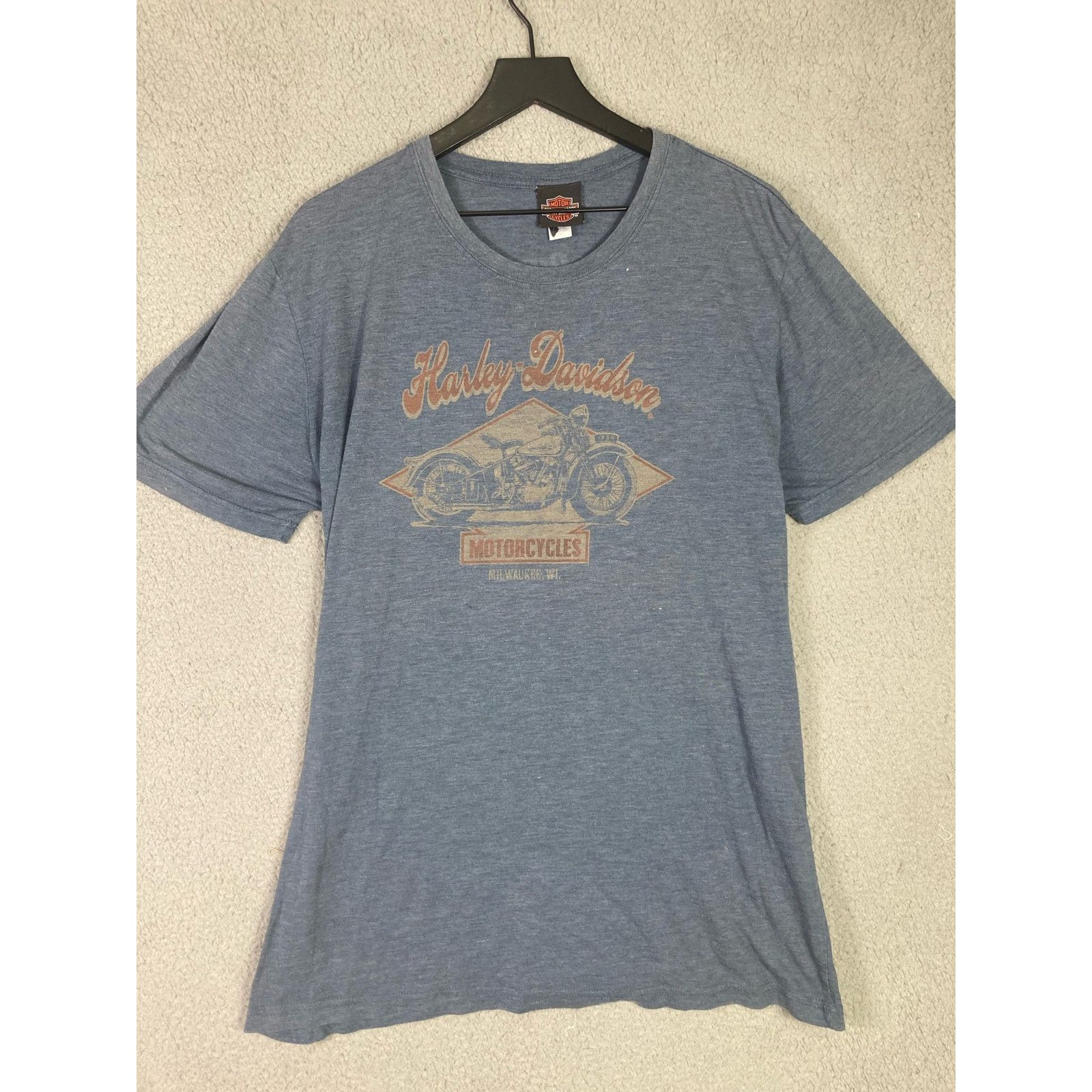 Harley Davidson Harley Davidson Raleigh NC Shirt Men's 2XL Blue Size Size US XXL / EU 58 / 5 - 5 Thumbnail