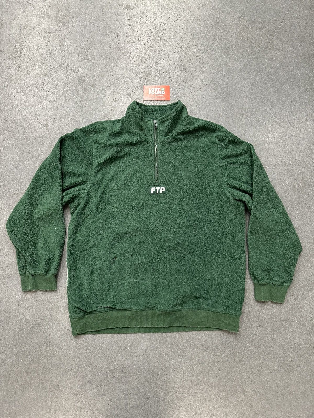 Fuck The Population FW18 FTP Sherpa Half Zip Fleece Jacket Size US L / EU 52-54 / 3 - 3 Thumbnail