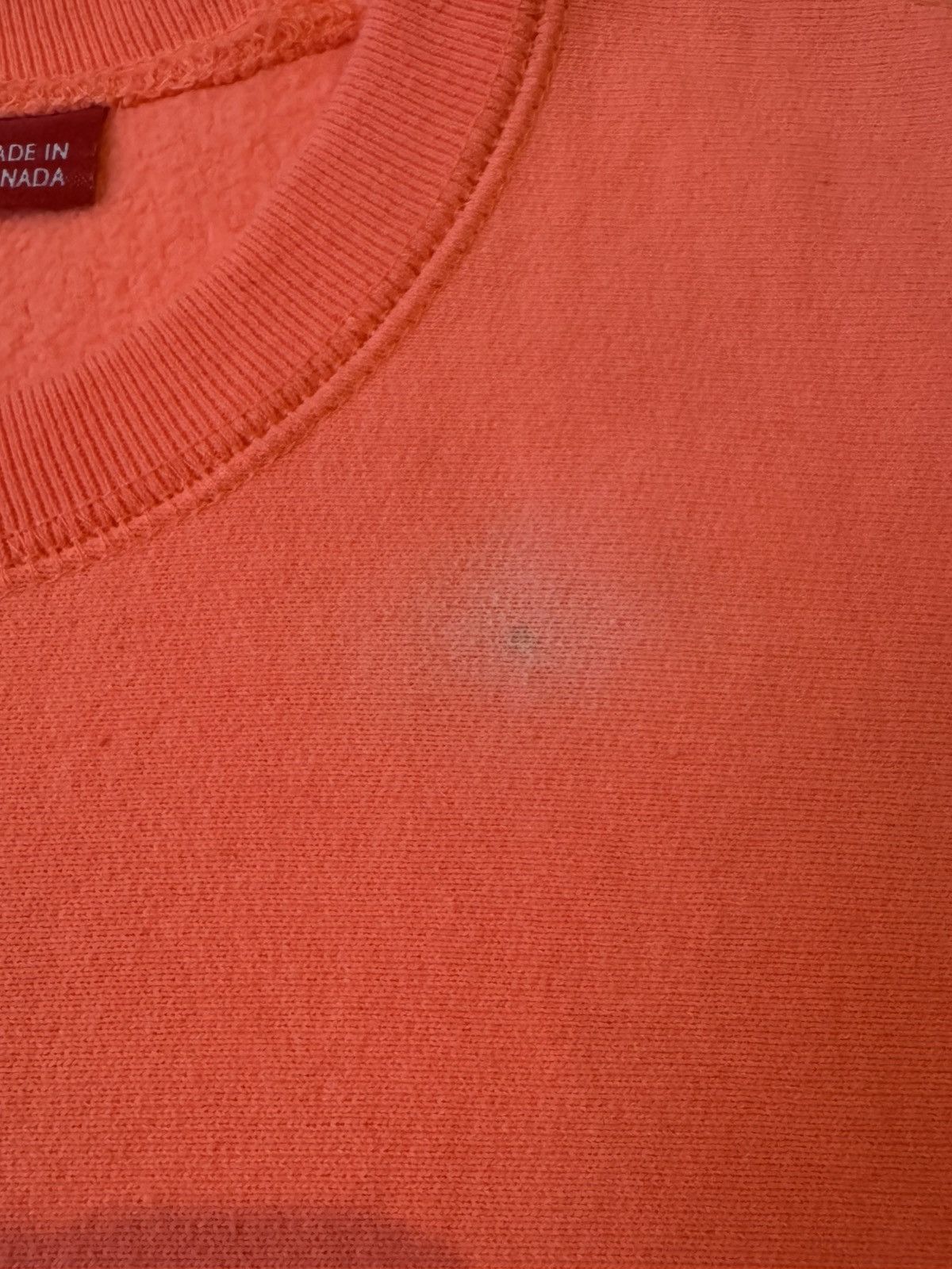 Supreme Supreme FW18 Fluorescent Pink Box Logo Crewneck Size US M / EU 48-50 / 2 - 2 Thumbnail