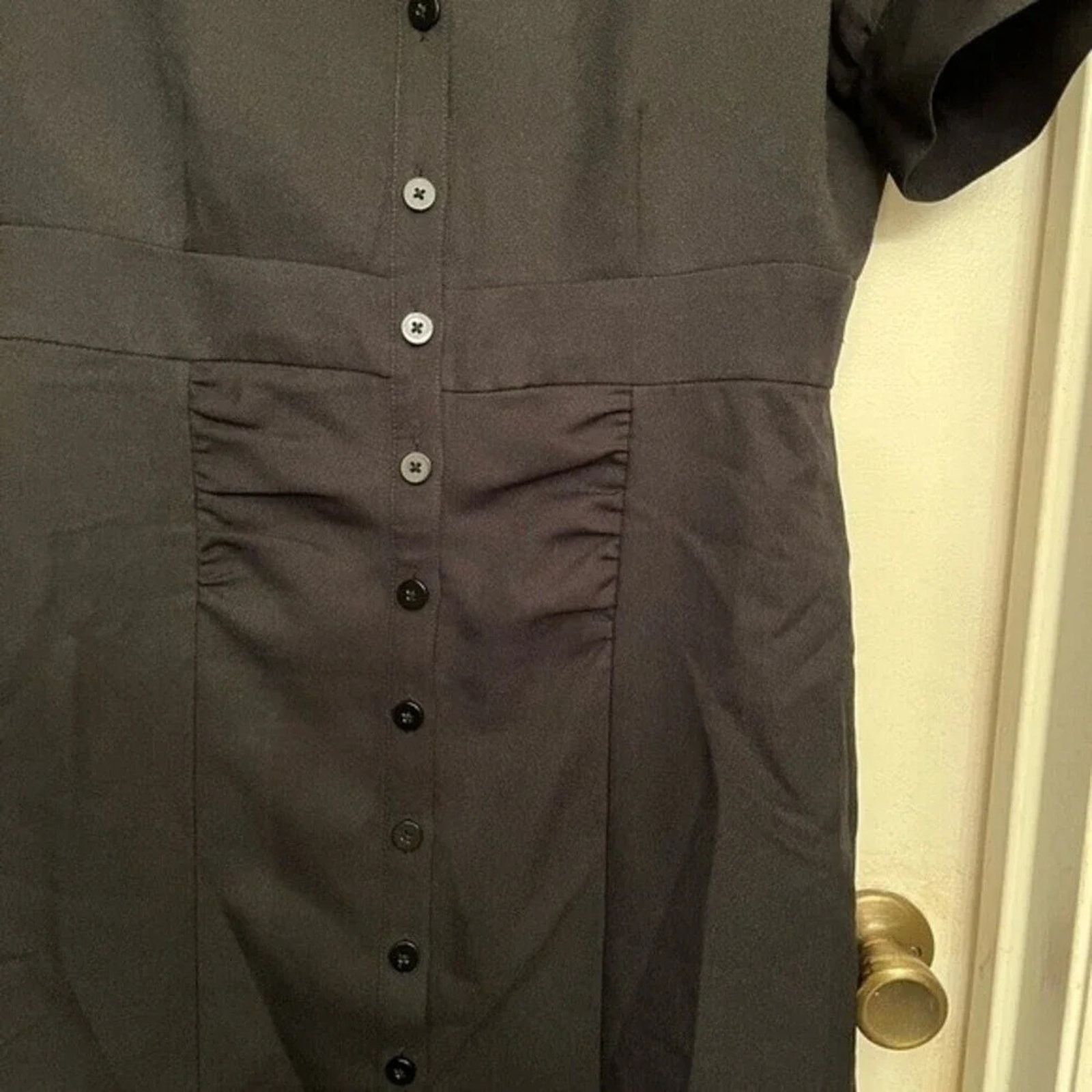 Calvin Klein Calvin Klein short sleeve sheath work dress,size possibly 10 Size L / US 10 / IT 46 - 3 Thumbnail