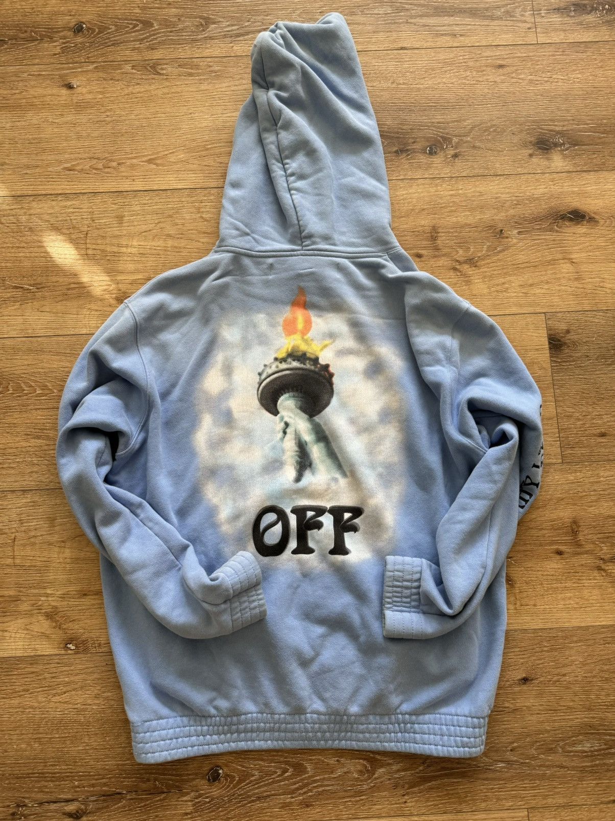 Off White Off White Statue of Liberty Hoodie Grailed